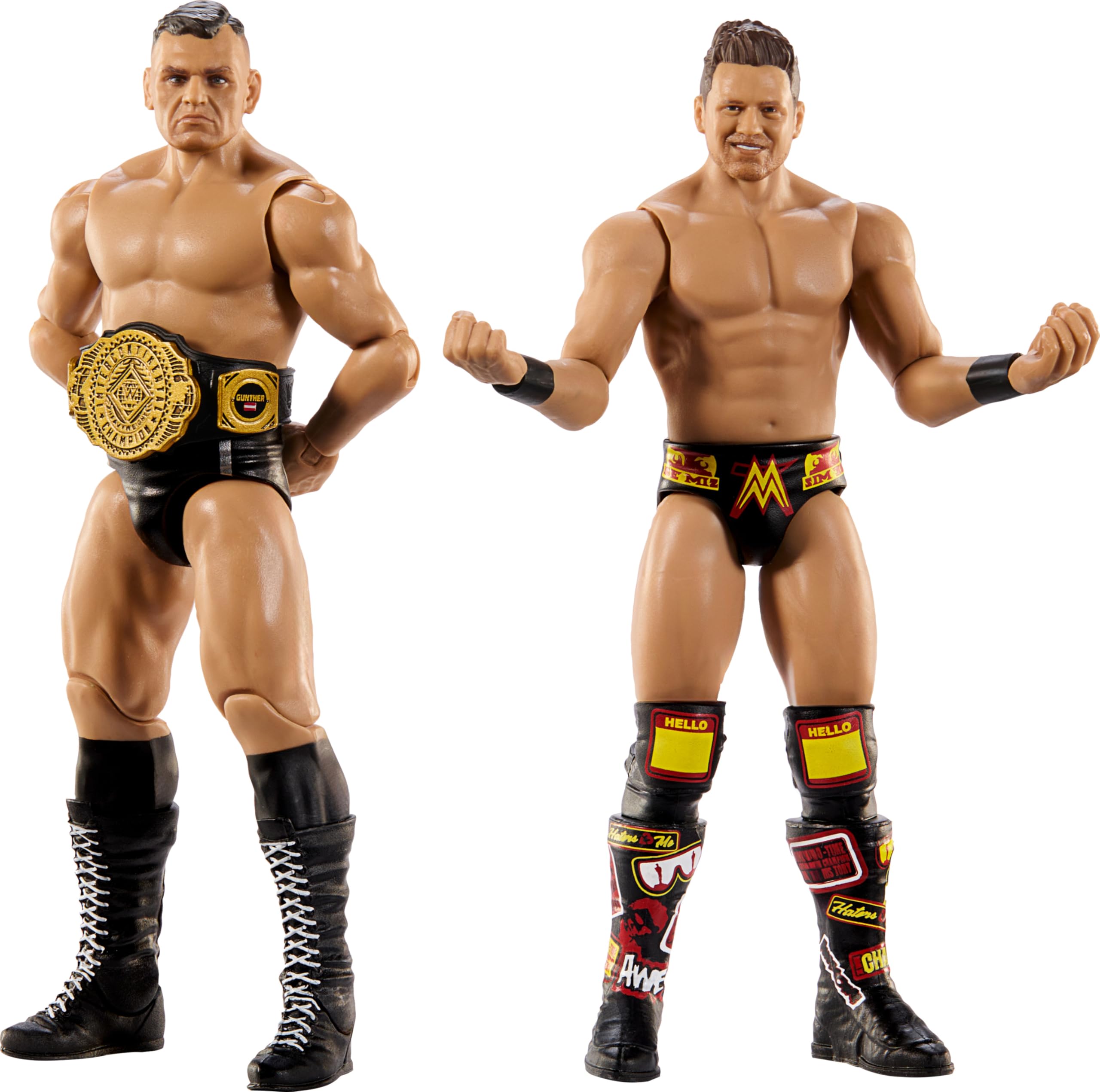 Foto 4 pulgar | Pack De 2 Figuras De Acción Mattel Wwe Main Event Championship - Venta Internacional.