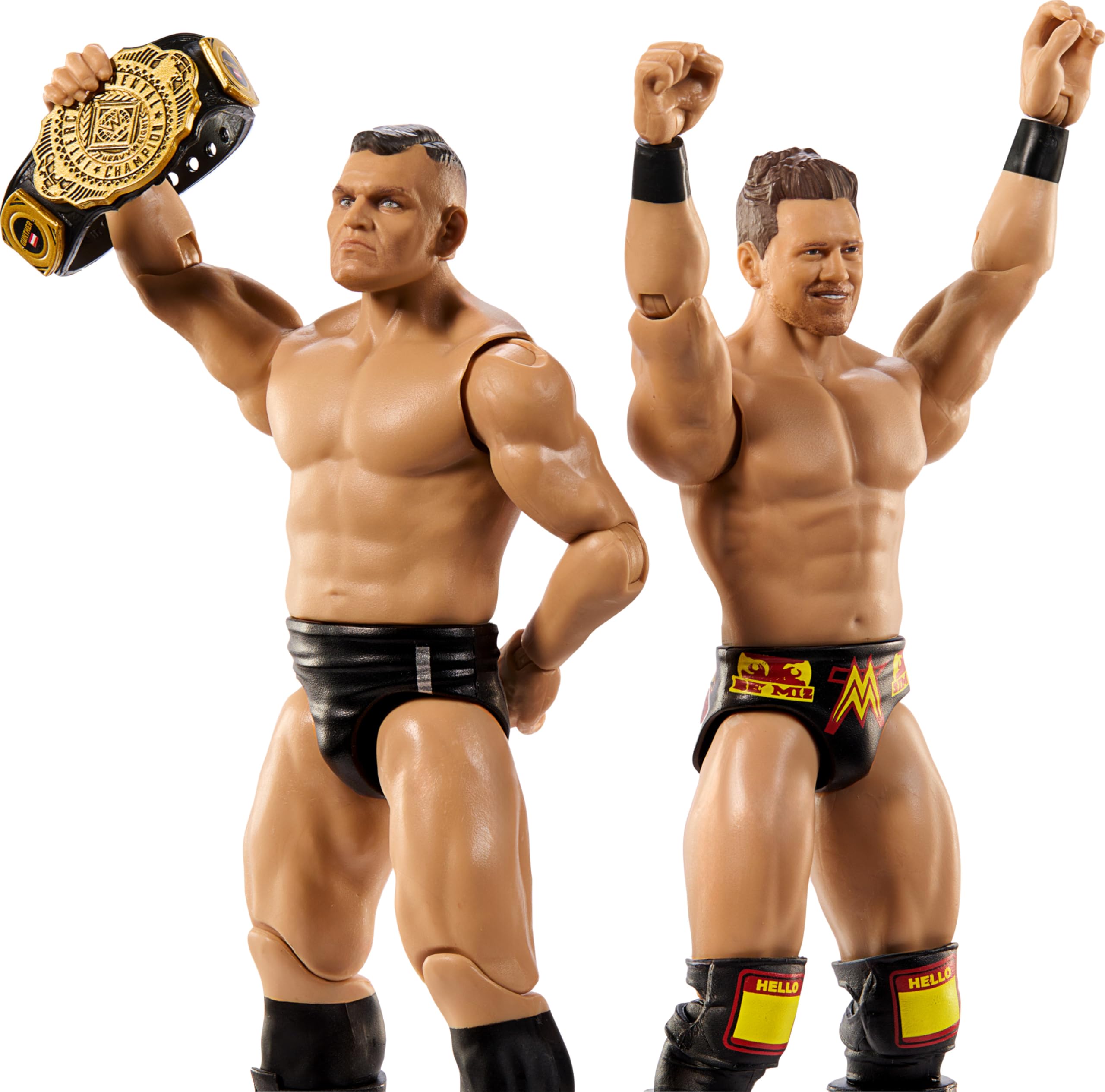 Foto 5 pulgar | Pack De 2 Figuras De Acción Mattel Wwe Main Event Championship - Venta Internacional.