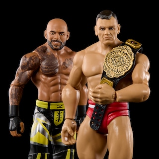 Foto 2 | Figura De Acción Mattel Wwe Ricochet Vs Gunther Con Campeonato - Venta Internacional.
