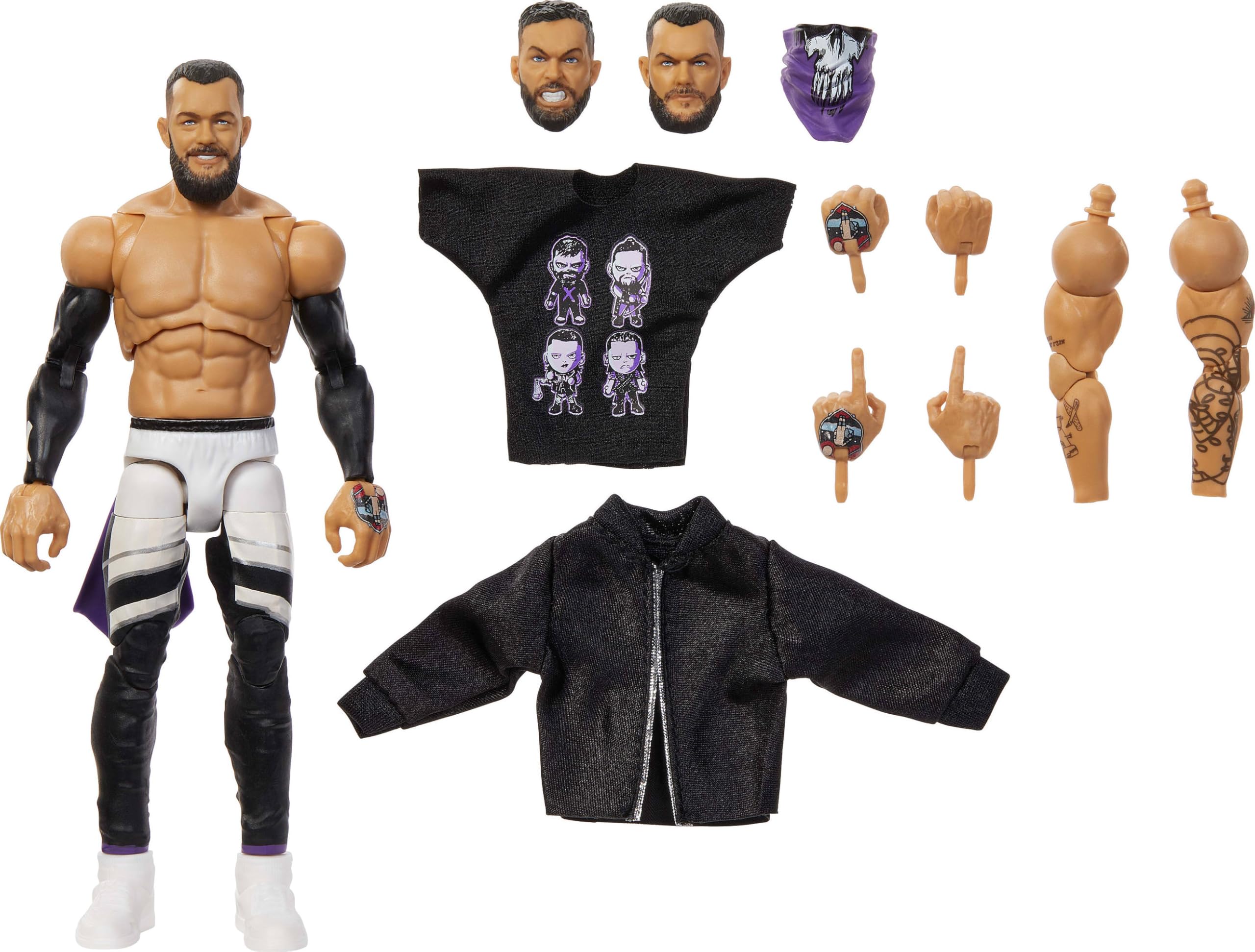 Figura De Acción Mattel Wwe Ultimate Edition Finn Balor De 6 Pulgadas - Venta Internacional.
