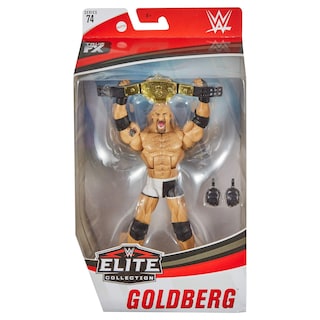 Foto 4 | Figura De Acción Mattel Wwe Goldberg Elite Series #74 De 15 Cm - Venta Internacional.