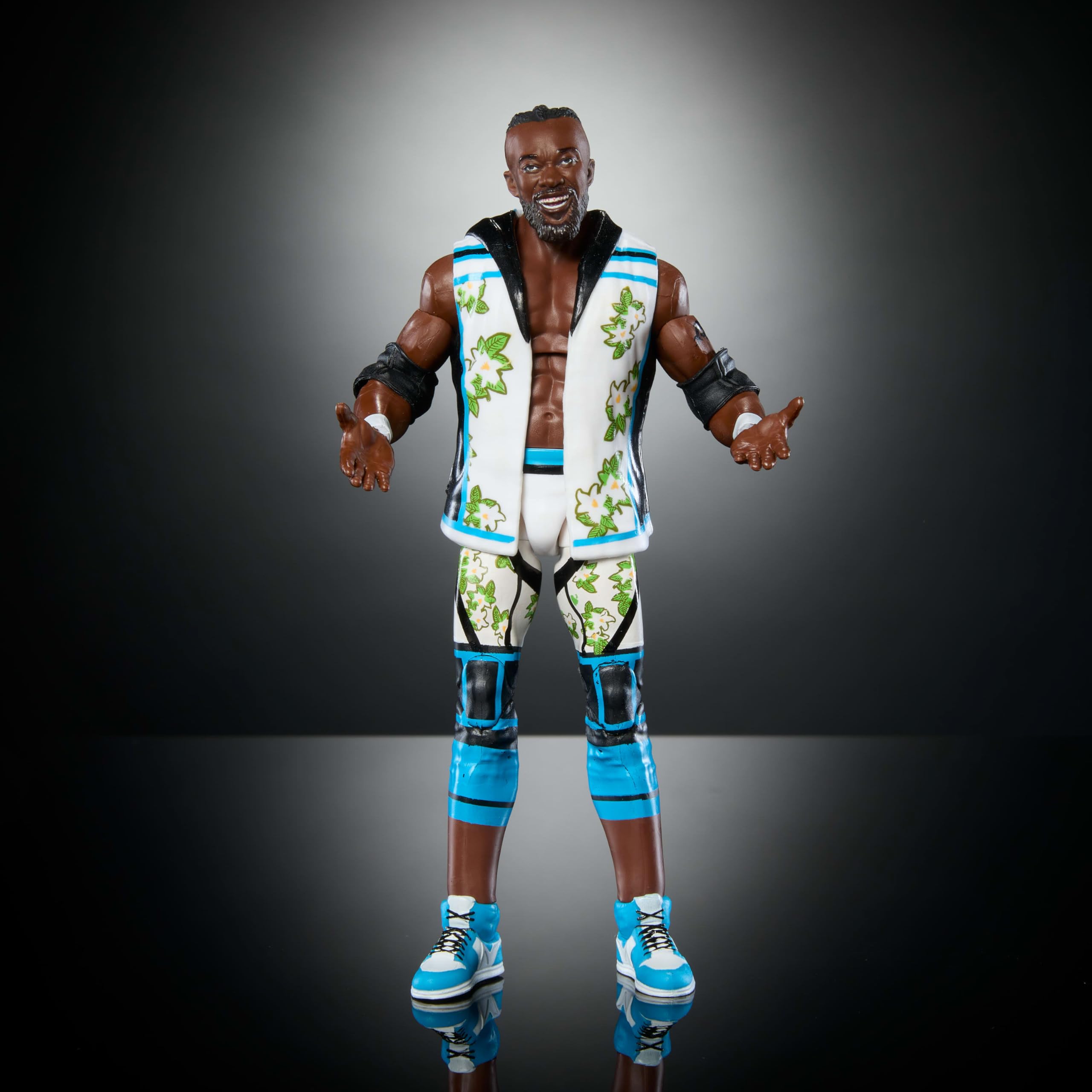 Foto 6 pulgar | Figura De Acción Mattel Wwe Elite Series #113 De Kofi Kingston, 15 Cm - Venta Internacional.