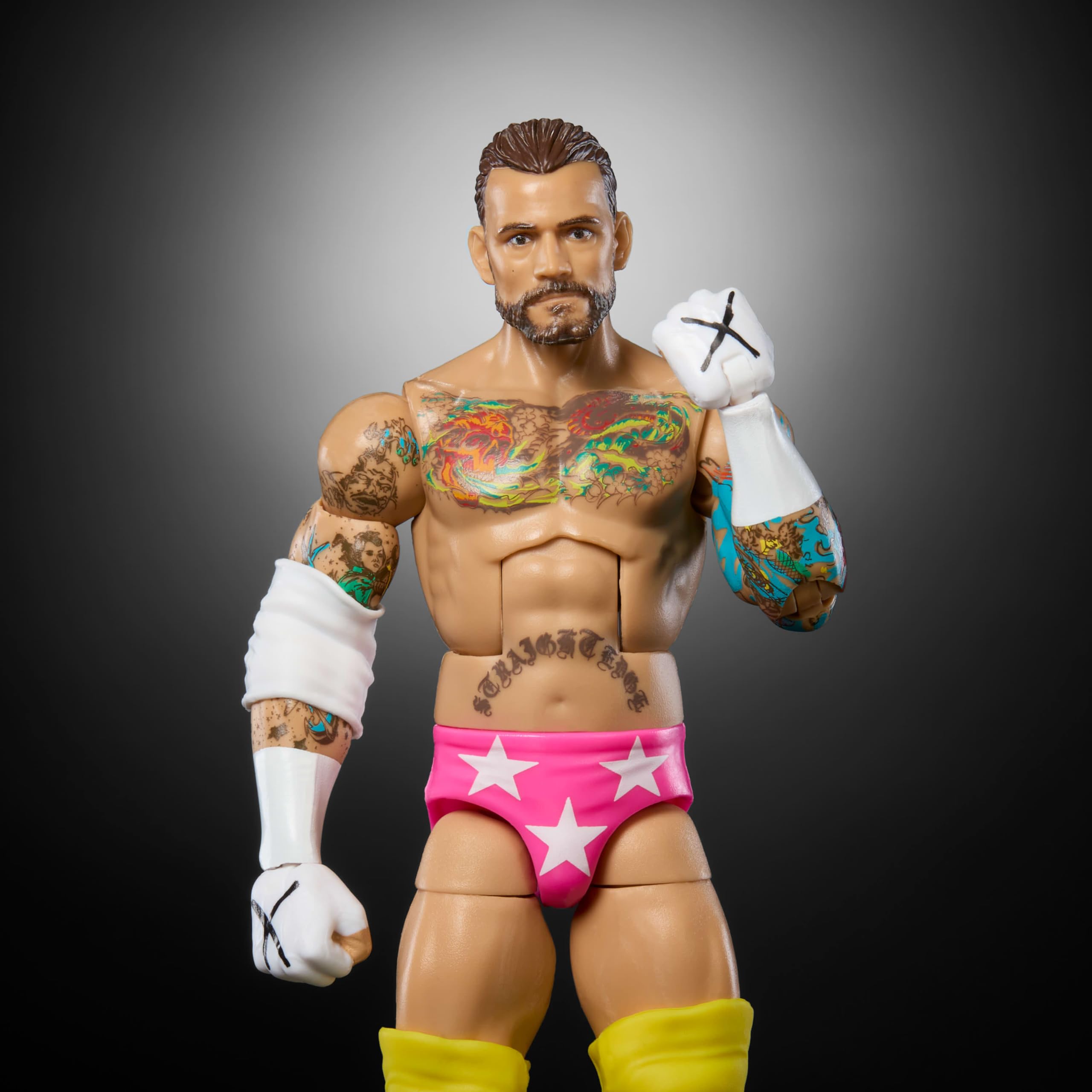 Foto 4 pulgar | Figura De Acción Mattel Wwe Elite Cm Punk Series #113 15cm - Venta Internacional.