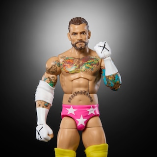 Foto 3 | Figura De Acción Mattel Wwe Elite Cm Punk Series #113 15cm - Venta Internacional.
