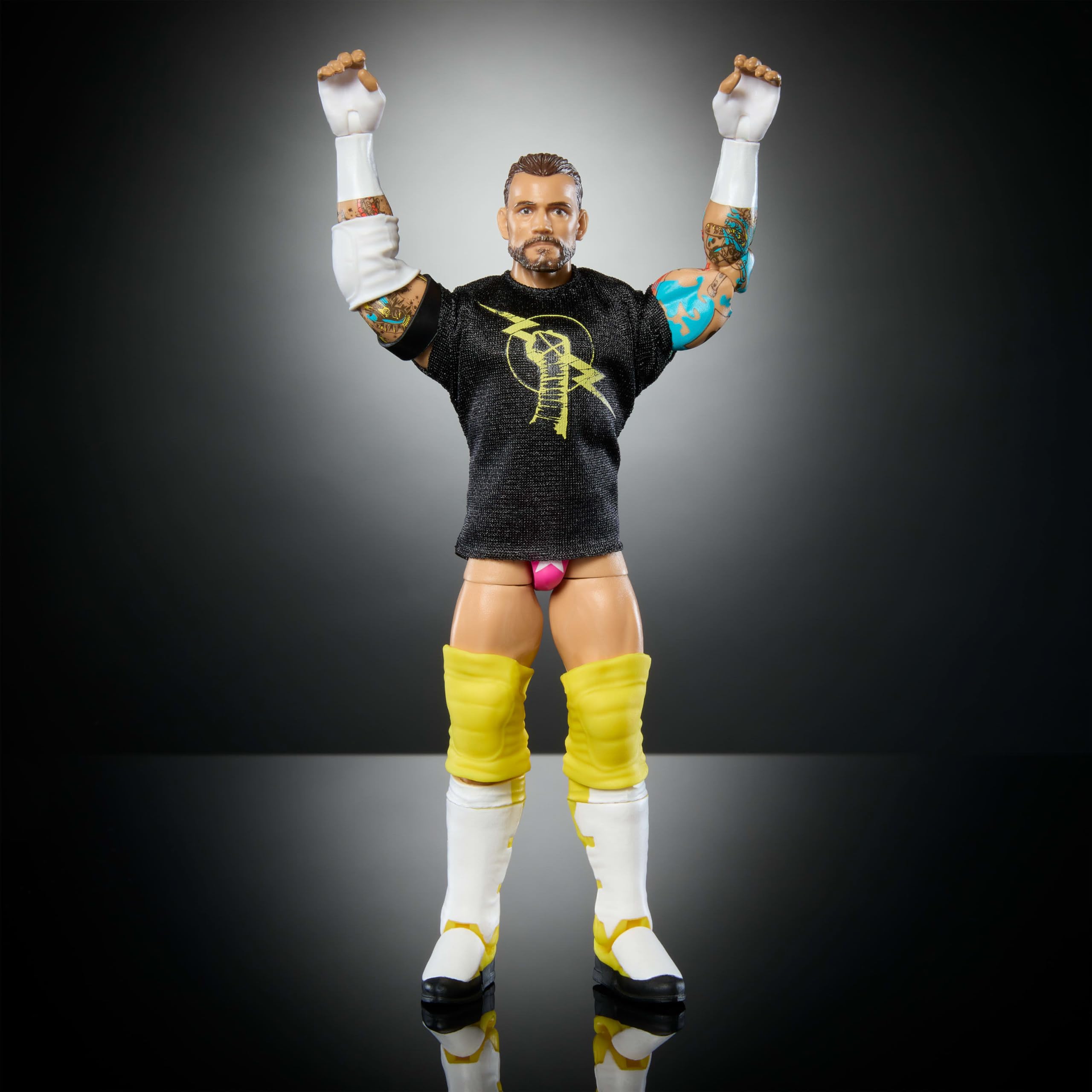 Foto 6 pulgar | Figura De Acción Mattel Wwe Elite Cm Punk Series #113 15cm - Venta Internacional.
