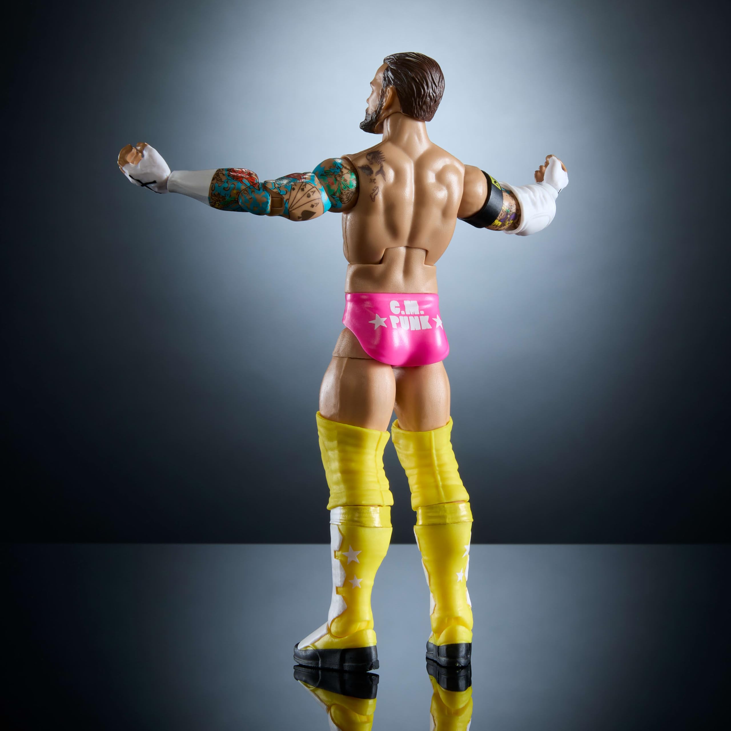 Foto 7 pulgar | Figura De Acción Mattel Wwe Elite Cm Punk Series #113 15cm - Venta Internacional.