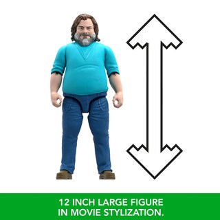 Foto 3 | Figura De Acción Mattel Minecraft Inspirada En Steve, Película De 30 Cm - Venta Internacional.