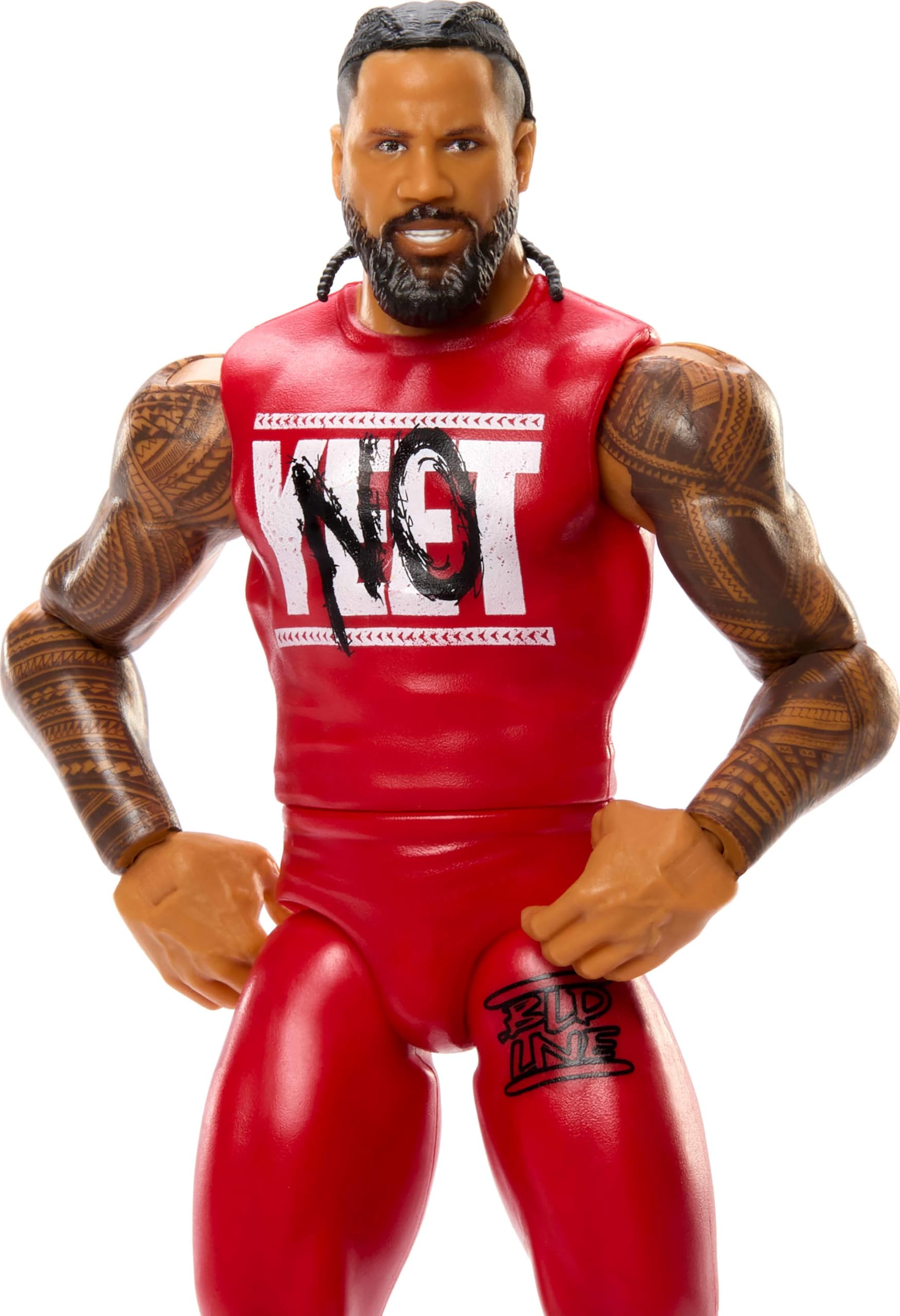 Foto 4 pulgar | Figura De Acción Mattel Wwe Jimmy Uso Main Event Series #155 - Venta Internacional.
