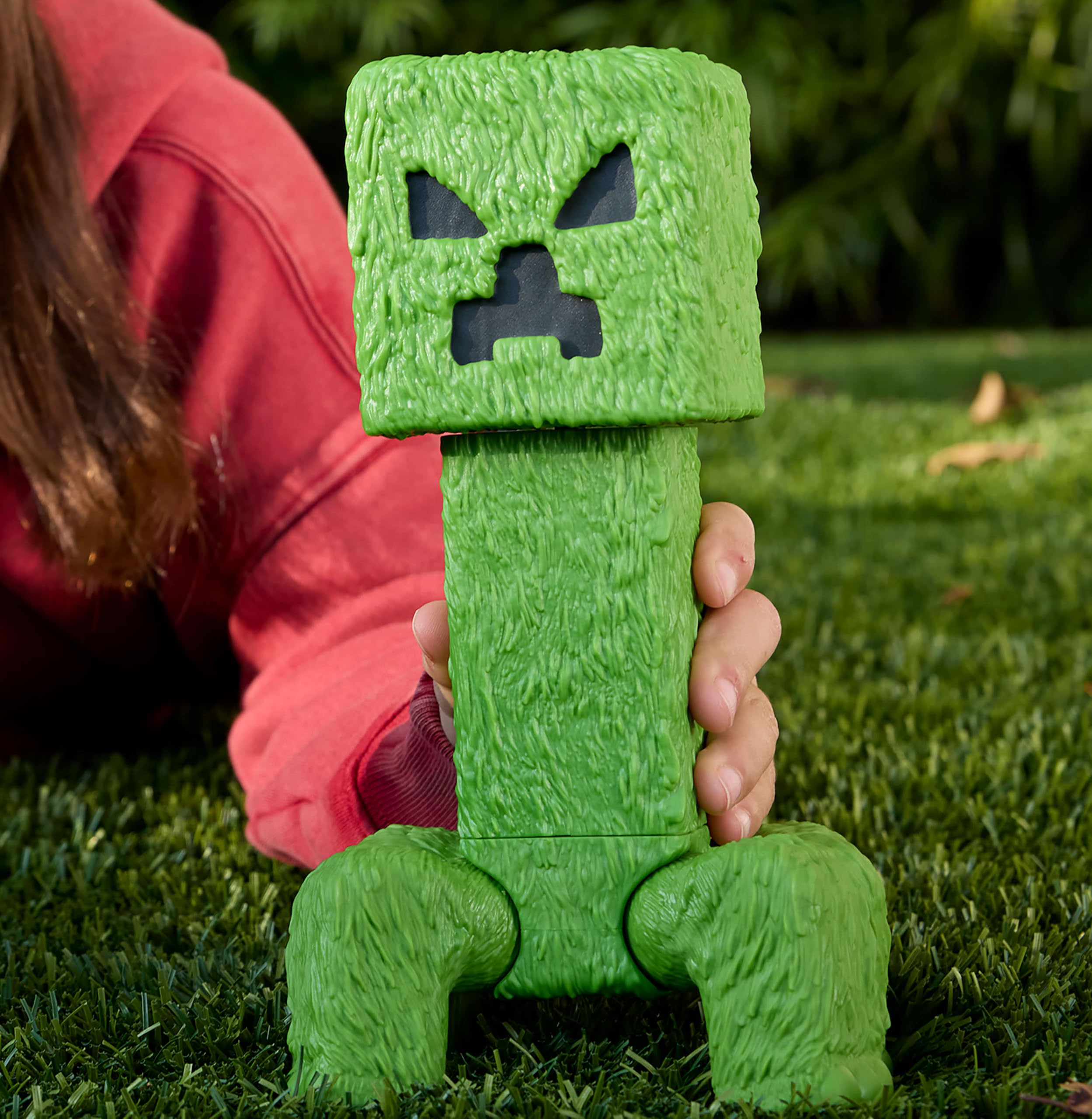 Foto 7 pulgar | Figura De Acción Mattel Inspirada En Minecraft Creeper, 30 Cm, Película - Venta Internacional.