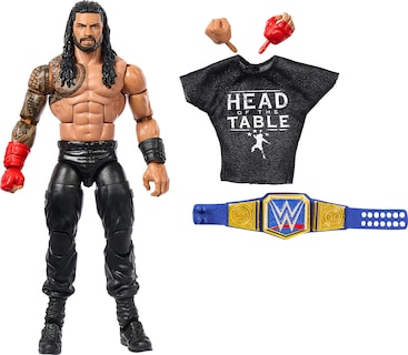 Foto 1 | Figura De Acción Mattel Wwe Elite Collection Roman Reigns De 6 Pulgadas - Venta Internacional.