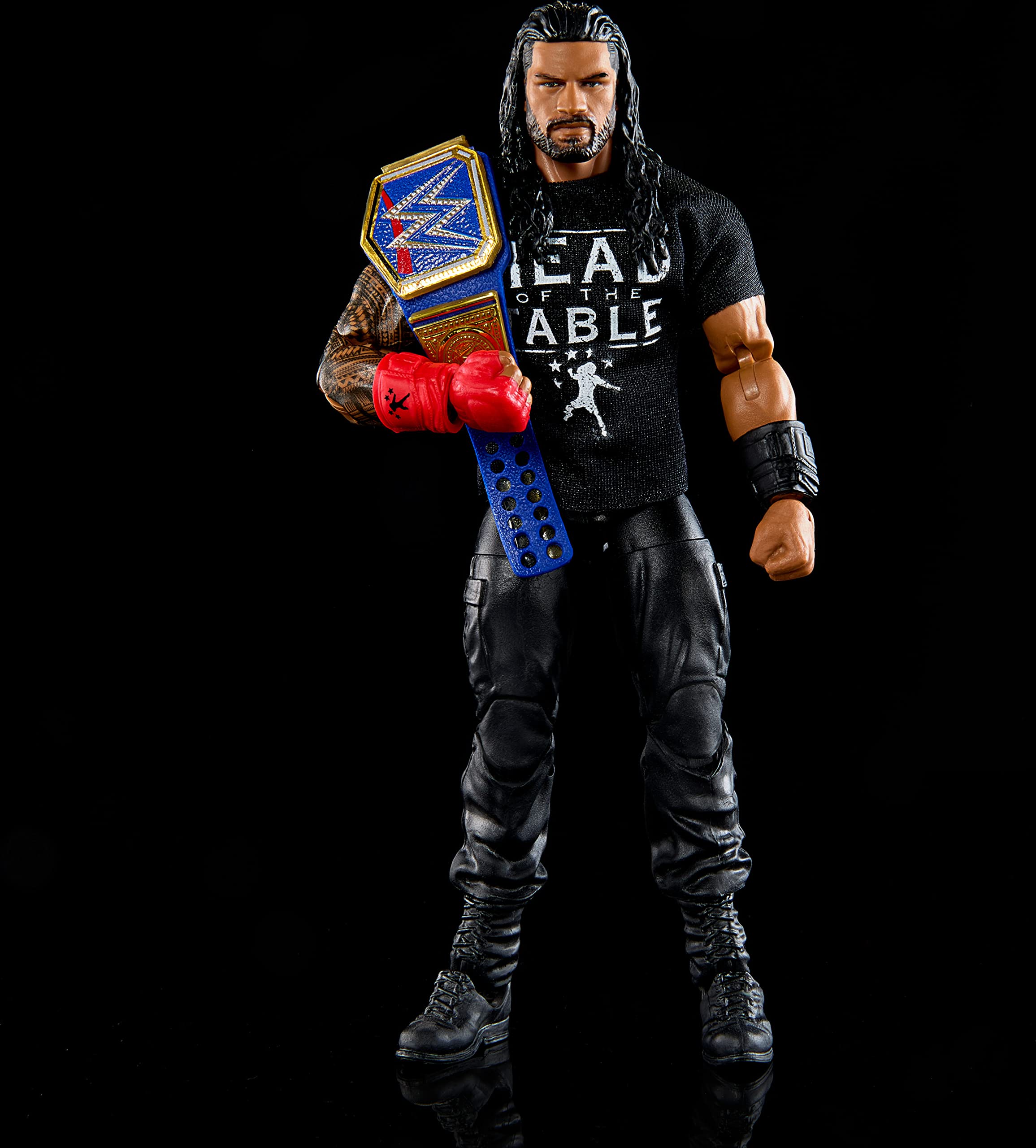 Foto 4 pulgar | Figura De Acción Mattel Wwe Elite Collection Roman Reigns De 6 Pulgadas - Venta Internacional.