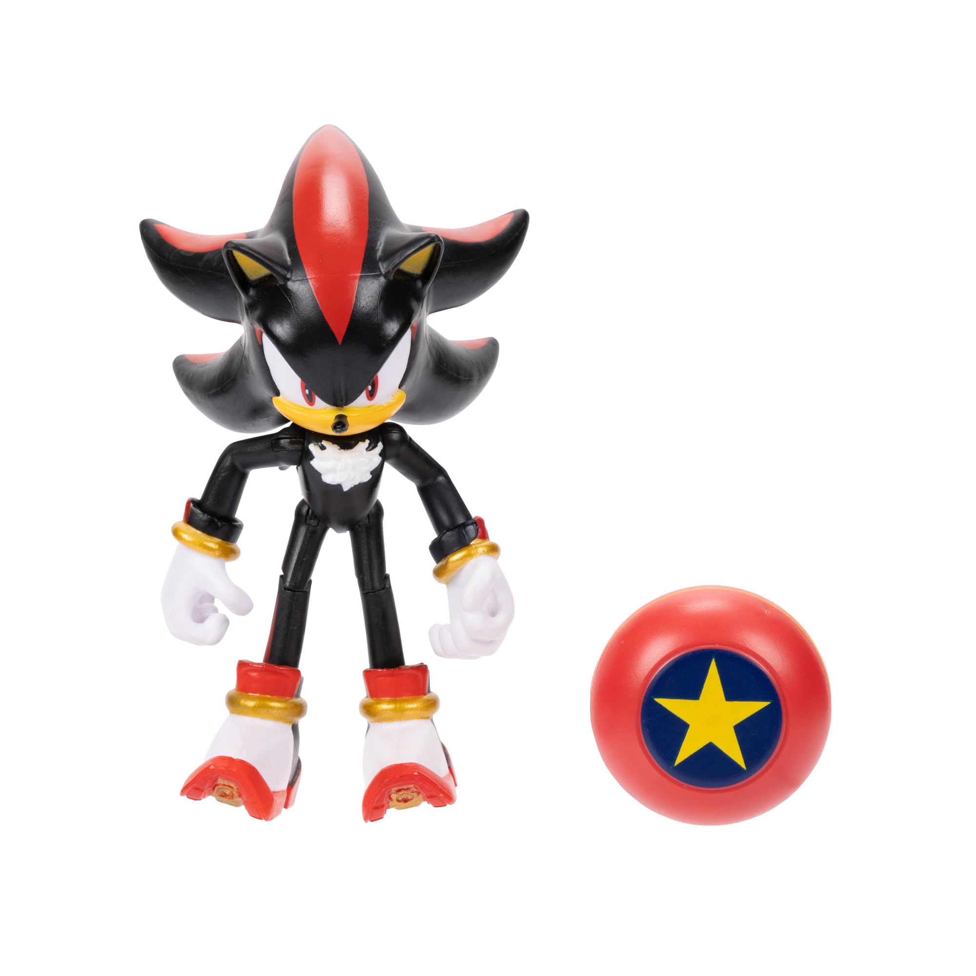 Foto 2 pulgar | Figura De Acción Sonic The Hedgehog Shadow De 10 Cm Con Star Spring - Venta Internacional.