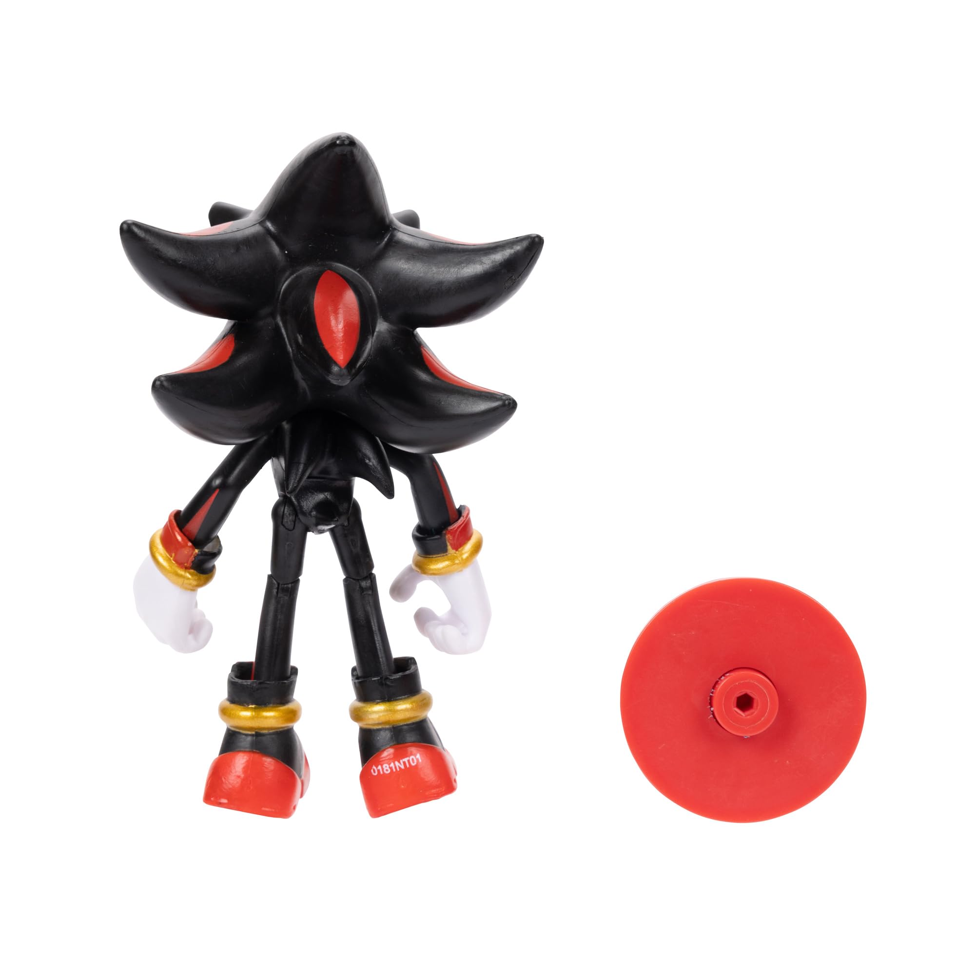 Foto 3 pulgar | Figura De Acción Sonic The Hedgehog Shadow De 10 Cm Con Star Spring - Venta Internacional.