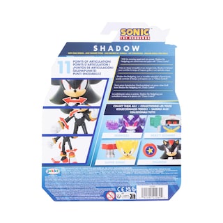 Foto 4 | Figura De Acción Sonic The Hedgehog Shadow De 10 Cm Con Star Spring - Venta Internacional.