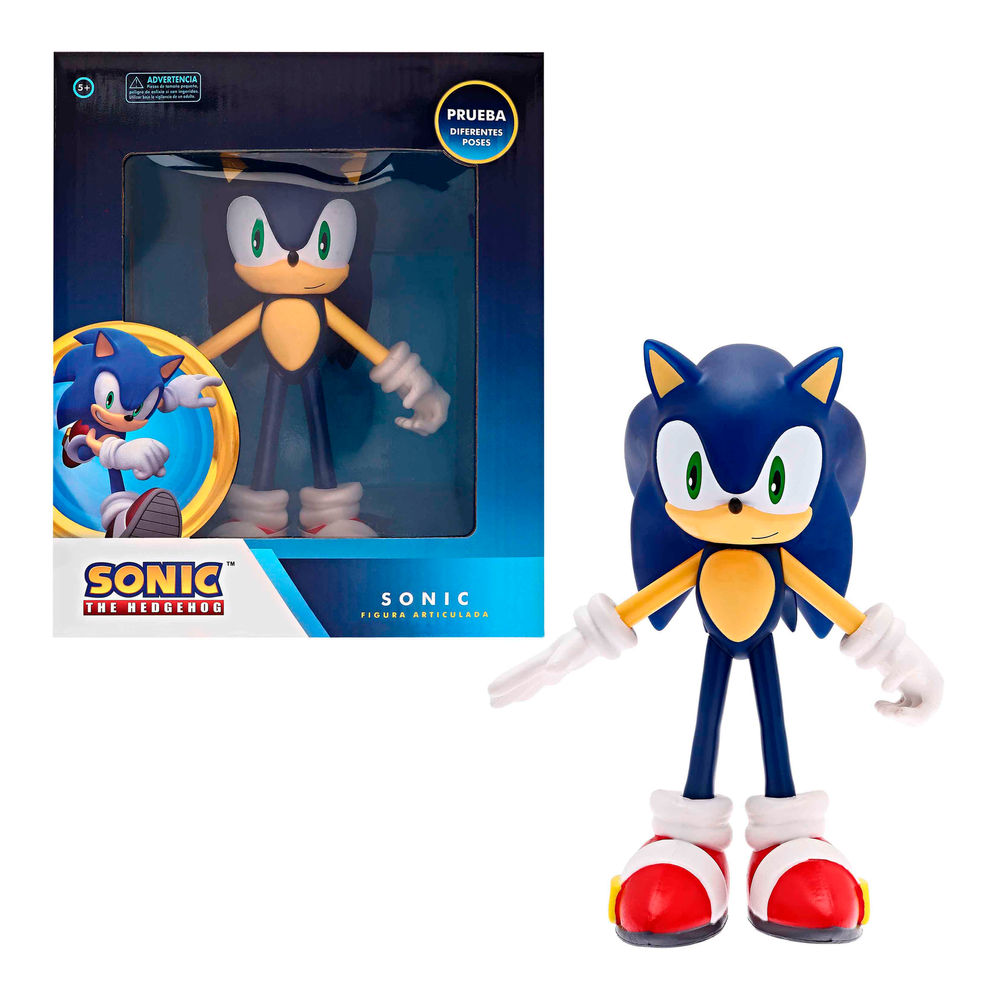 Figura De Acción Ruz Sonic The Hedgehog (sonic 25 Cm Azul)