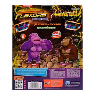 Foto 2 | Figura Estirable Ruz Flexors Monster Series (lulu 20 Cm Café)
