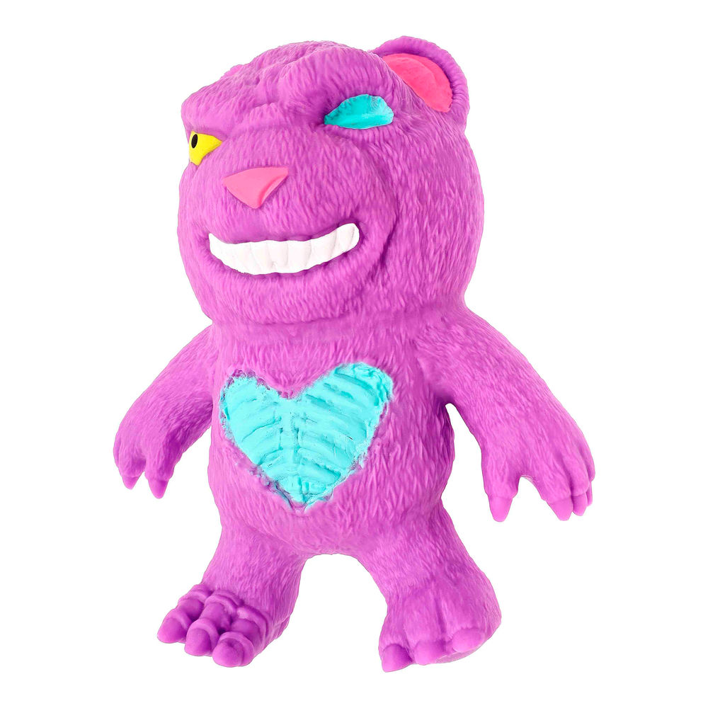 Foto 9 pulgar | Figura Estirable Ruz Flexors Evil Bear Factory (glopy 20 Cm Morado)