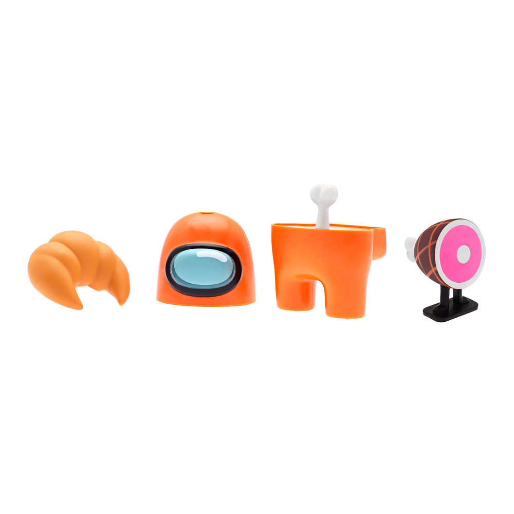 Foto 7 pulgar | Figura Ruz Among Us (tripulante Naranja 15 Cm)