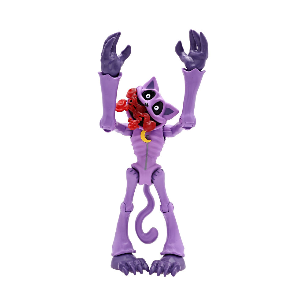 Foto 4 pulgar | Figura De Acción Ruz Poppy Playtime (monster Catnap 30 Cm Morado)