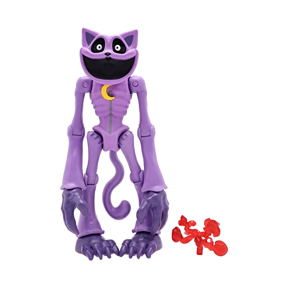 Foto 9 pulgar | Figura De Acción Ruz Poppy Playtime (monster Catnap 30 Cm Morado)