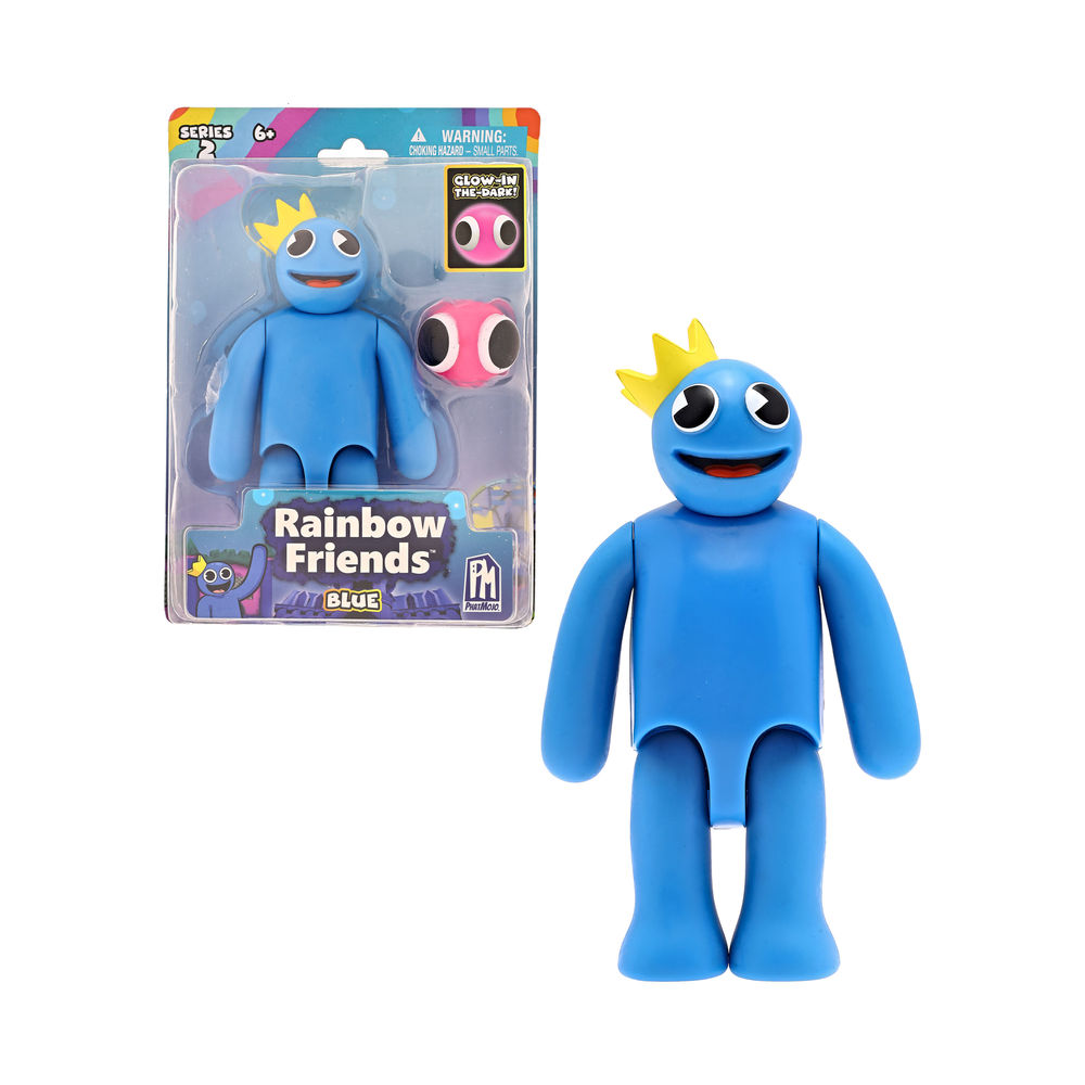 Figura Articulable Ruz Rainbow Friends (blue 12.6 Cm Azul)