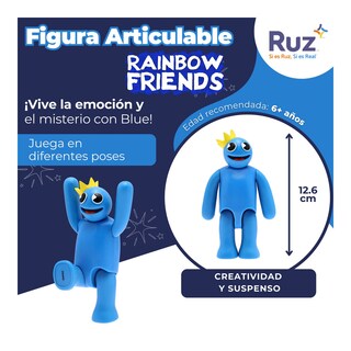 Foto 4 | Figura Articulable Ruz Rainbow Friends (blue 12.6 Cm Azul)