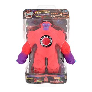 Foto 8 | Figura Estirable Ruz Flexors Lava Tribe Reloaded (etna 20 Cm Rosa)
