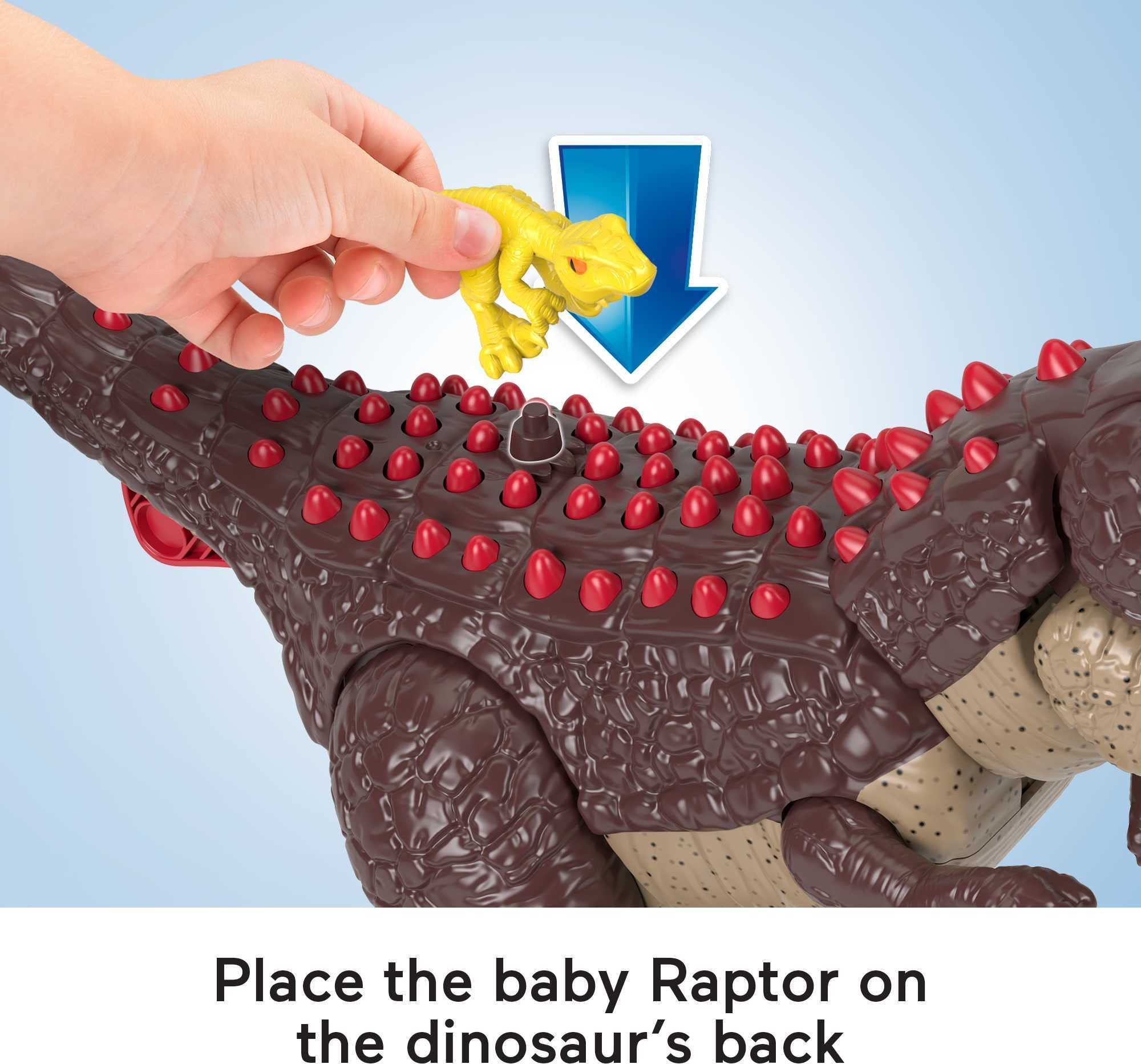 Foto 5 pulgar | Juguete De Dinosaurio Fisher-price Imaginext Spike Strike Carnotaurus - Venta Internacional.