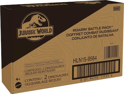 Foto 6 | Paquete Toy Mattel Jurassic World Survival Instincts Roarin' Battle - Venta Internacional.
