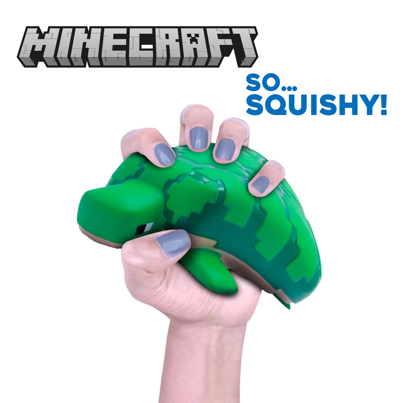 Foto 4 pulgar | Tortuga De Juguete Squishme Minecraft Mega Series 4 - Venta Internacional.