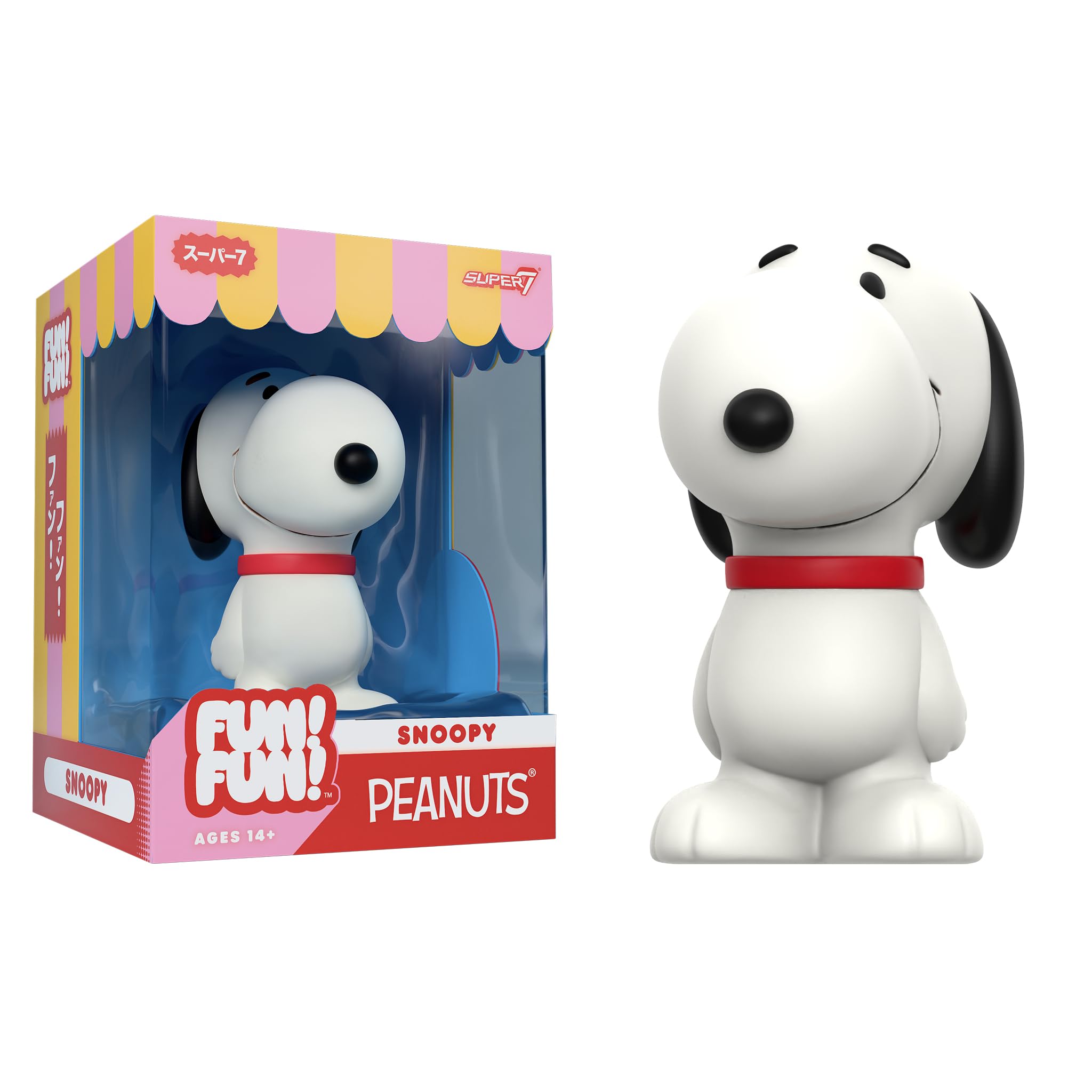 Foto 2 pulgar | Figura De Acción Super7 Peanuts Fun! ¡diversión! Wave 01: Snoopy, 13 Cm - Venta Internacional.