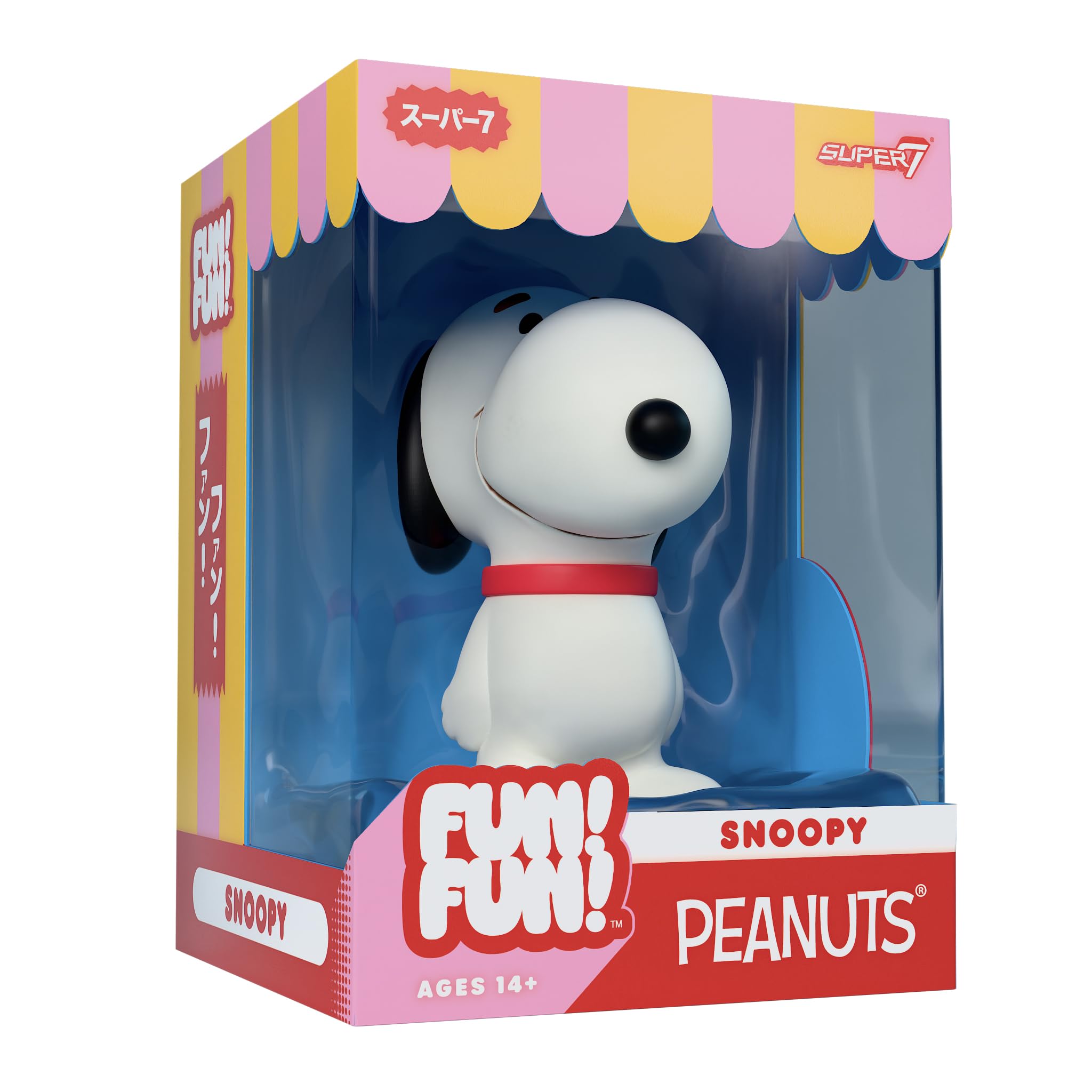 Foto 2 | Figura De Acción Super7 Peanuts Fun! ¡diversión! Wave 01: Snoopy, 13 Cm - Venta Internacional.