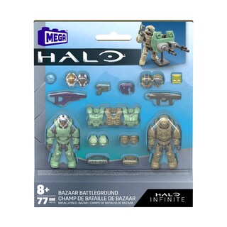 Foto 5 | Set De Construcción Mega Bloks Bazaar Battleground Halo Infinite - Venta Internacional.