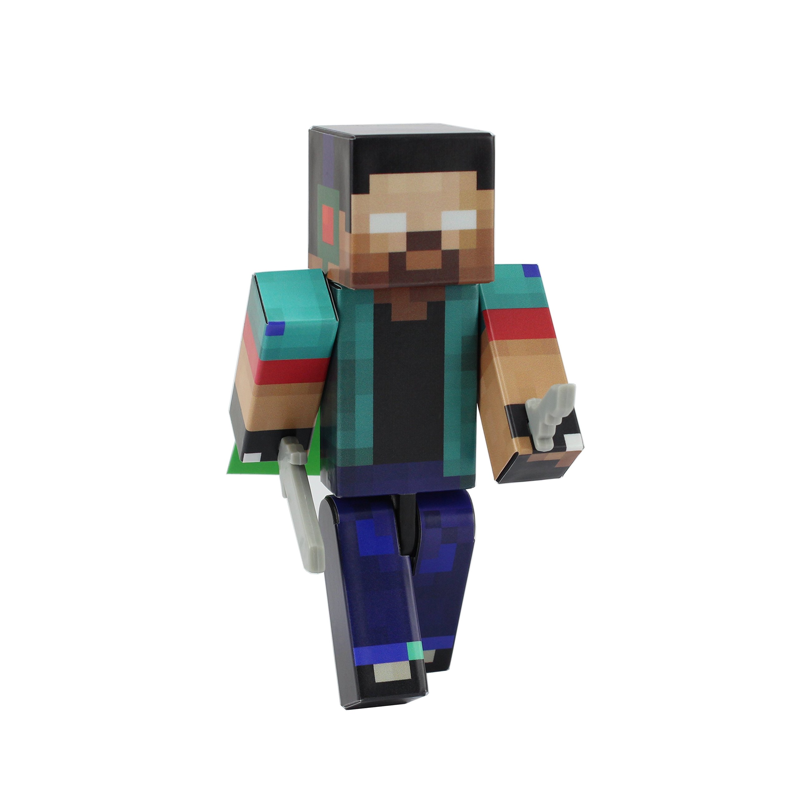 Foto 2 pulgar | Figura De Acción Endertoys Herobrine Boy Con Armas De 10 Cm - Venta Internacional.