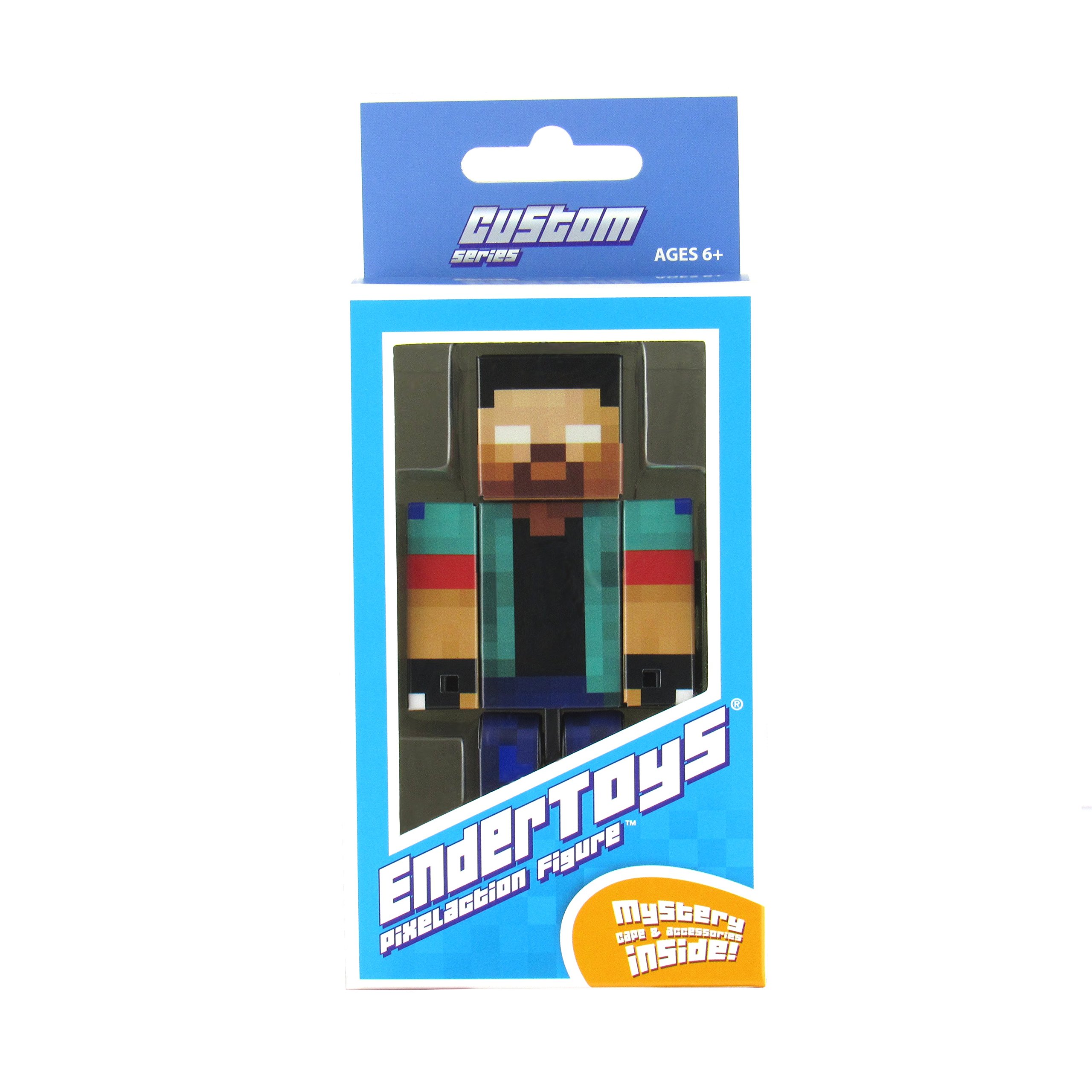 Foto 4 pulgar | Figura De Acción Endertoys Herobrine Boy Con Armas De 10 Cm - Venta Internacional.