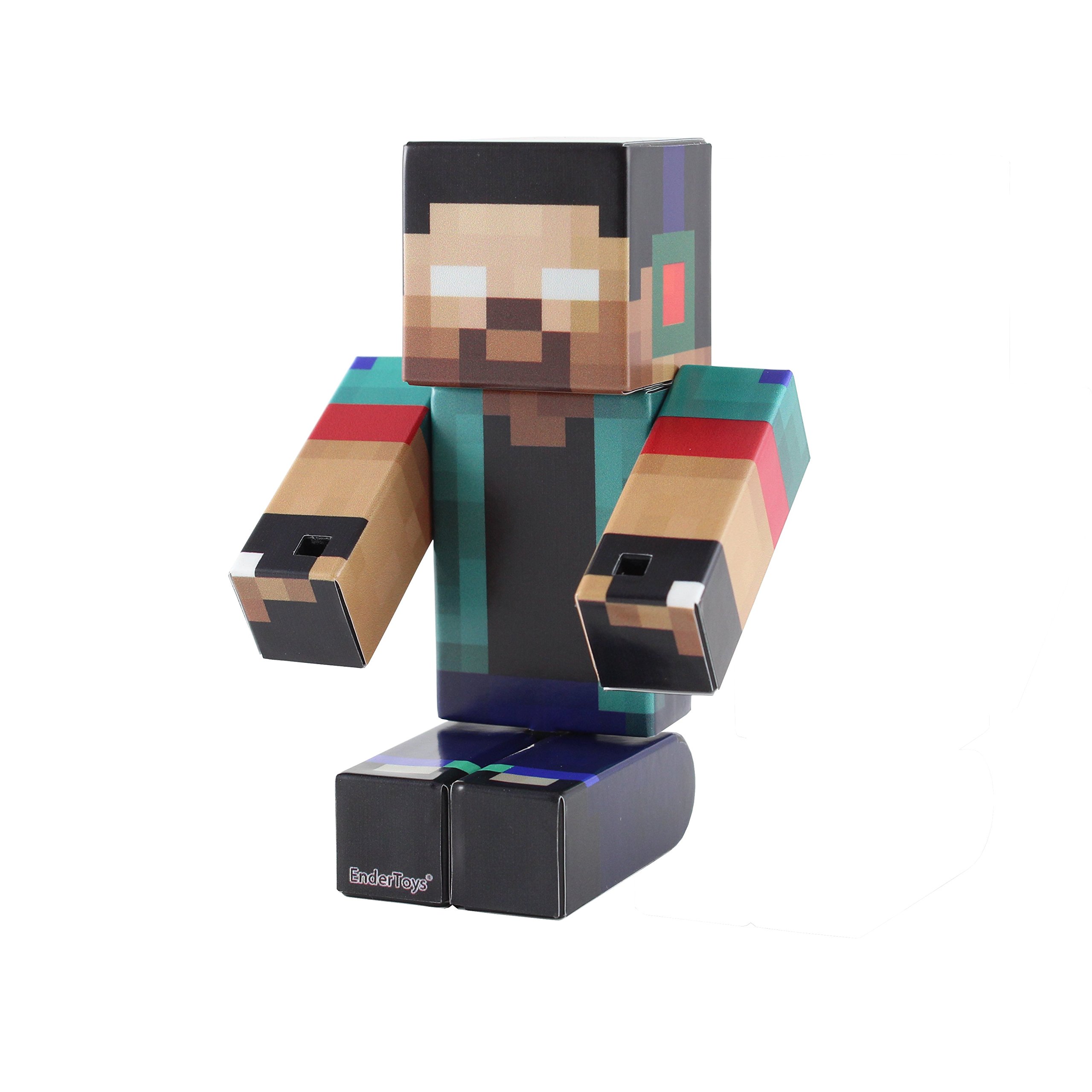 Foto 5 pulgar | Figura De Acción Endertoys Herobrine Boy Con Armas De 10 Cm - Venta Internacional.