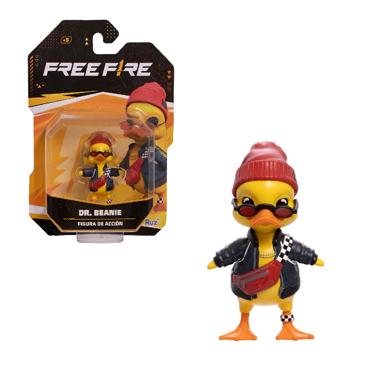 Foto 2 pulgar | Mini Figuras De Acción Ruz Free Fire Mascotas (dr Beenie 7cm)