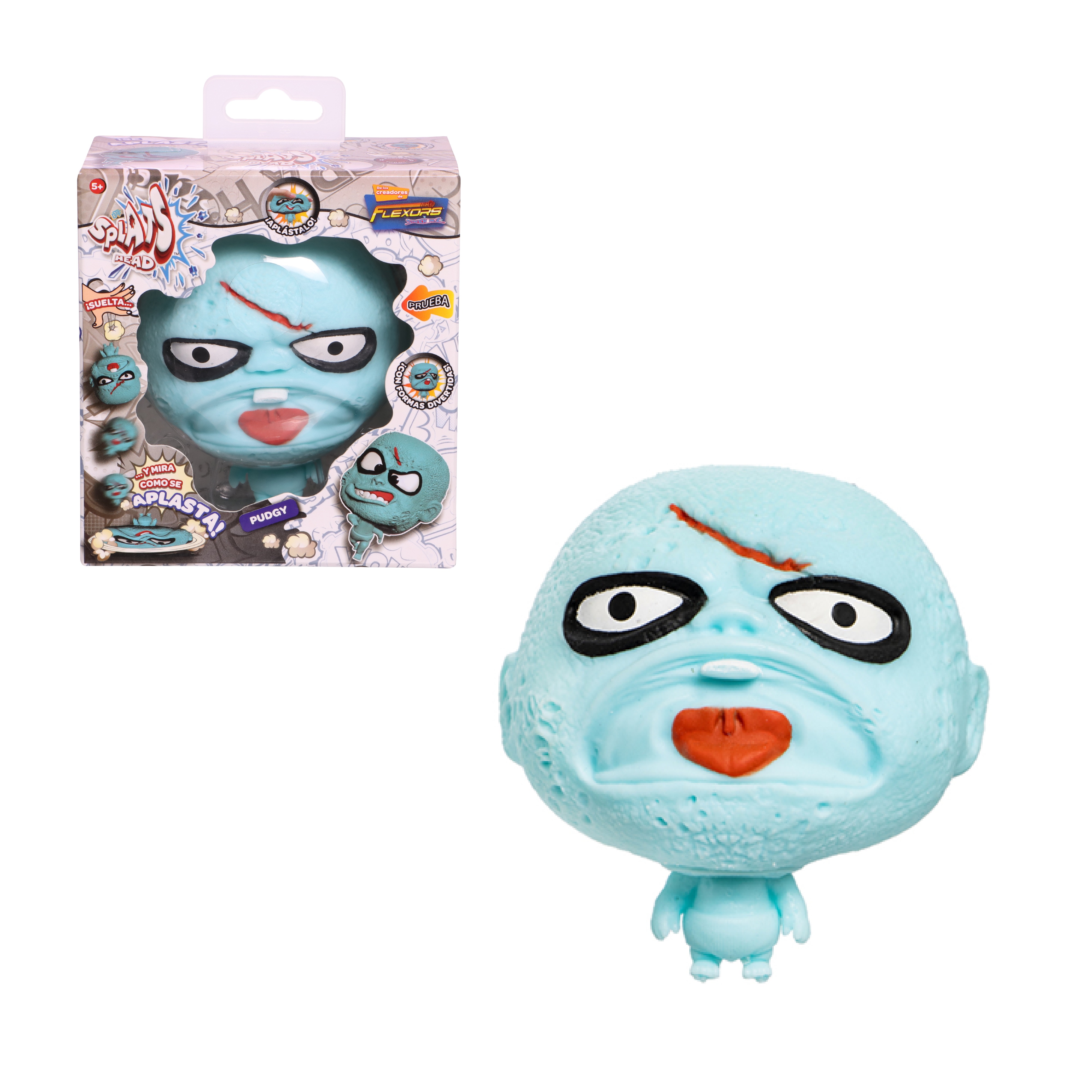 Foto 2 pulgar | Figura Estirable Ruz Flexors Splatz Heads (pudgy 15cm)