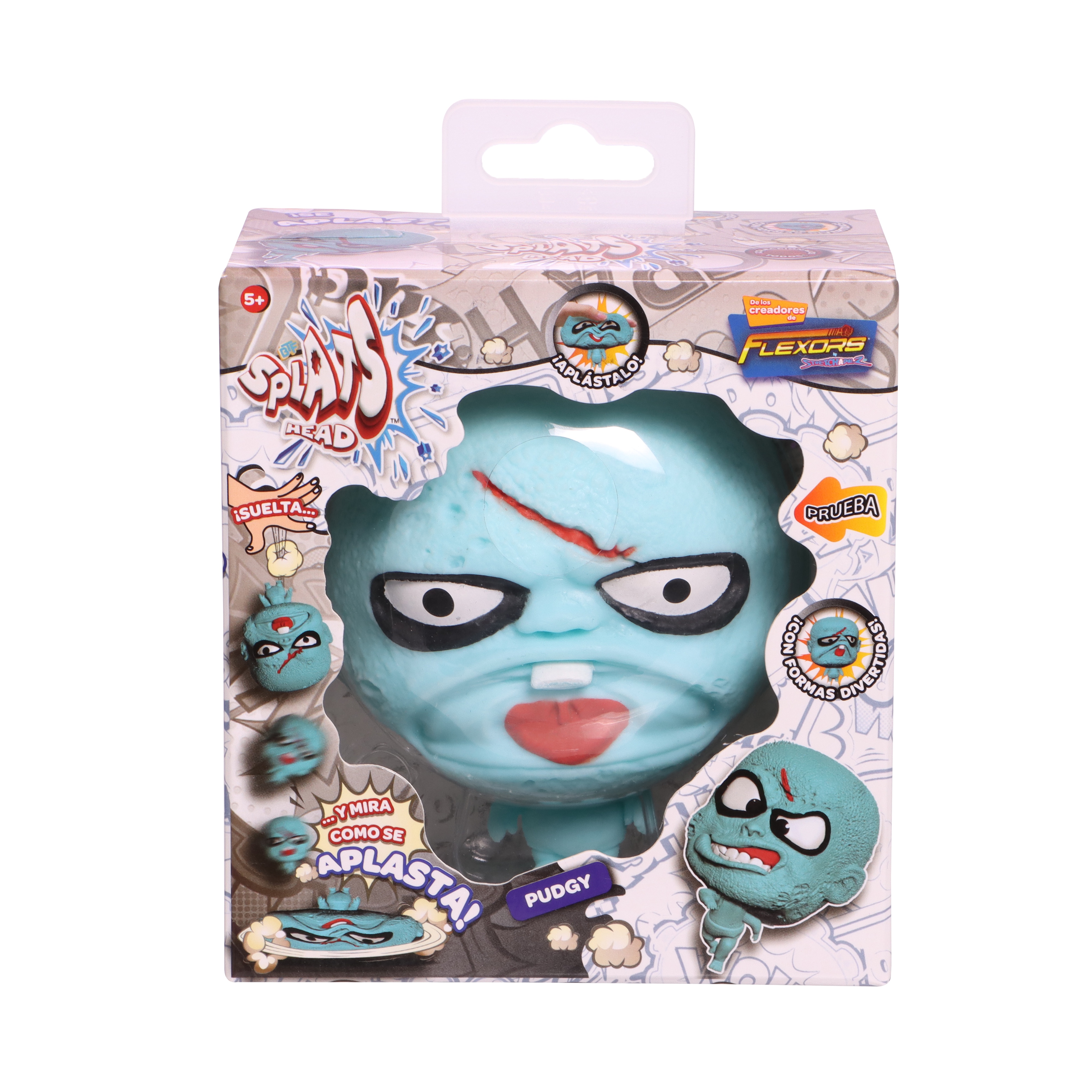 Foto 6 pulgar | Figura Estirable Ruz Flexors Splatz Heads (pudgy 15cm)