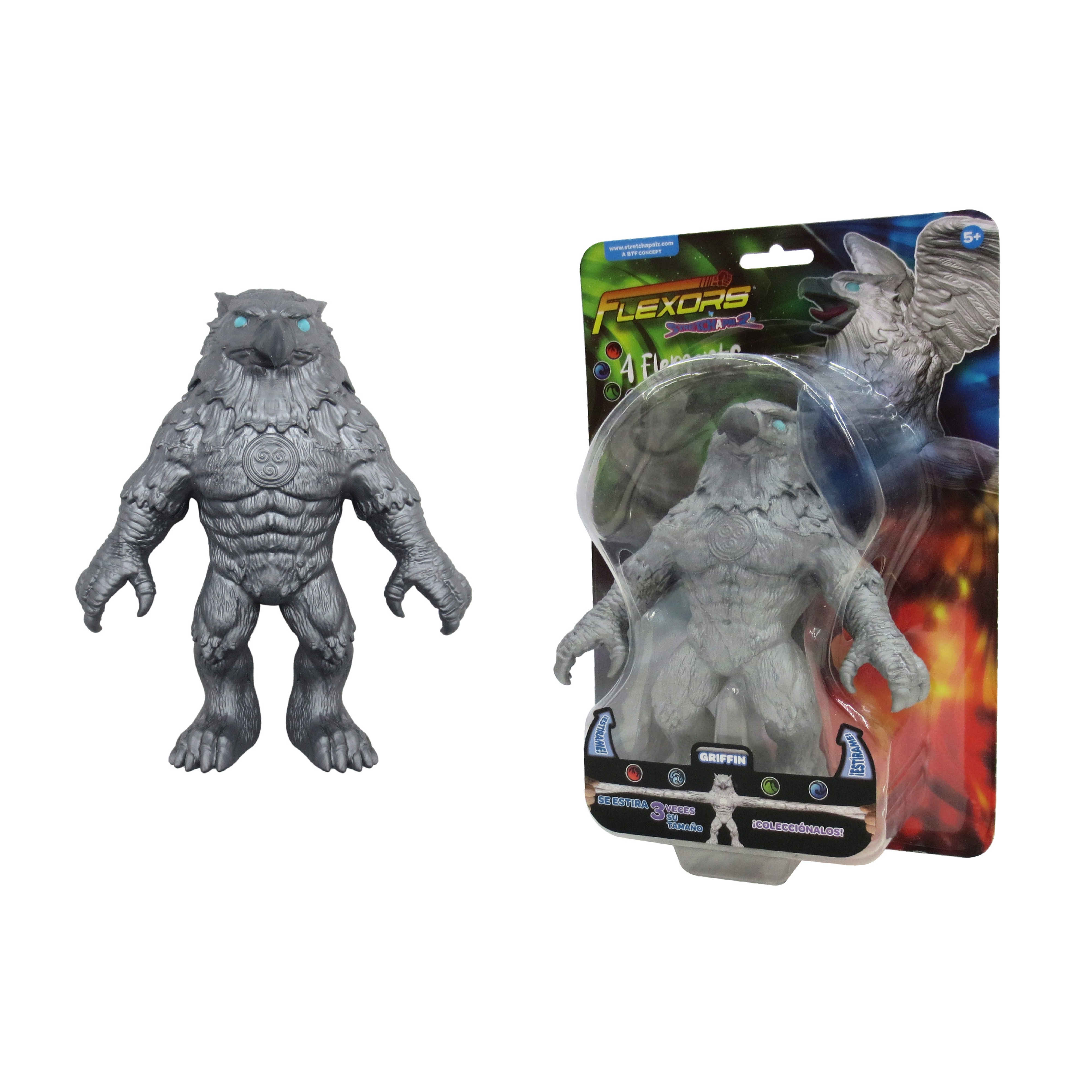 Foto 2 pulgar | Figura Estirable Ruz Flexors Elements (griffin 15cm)