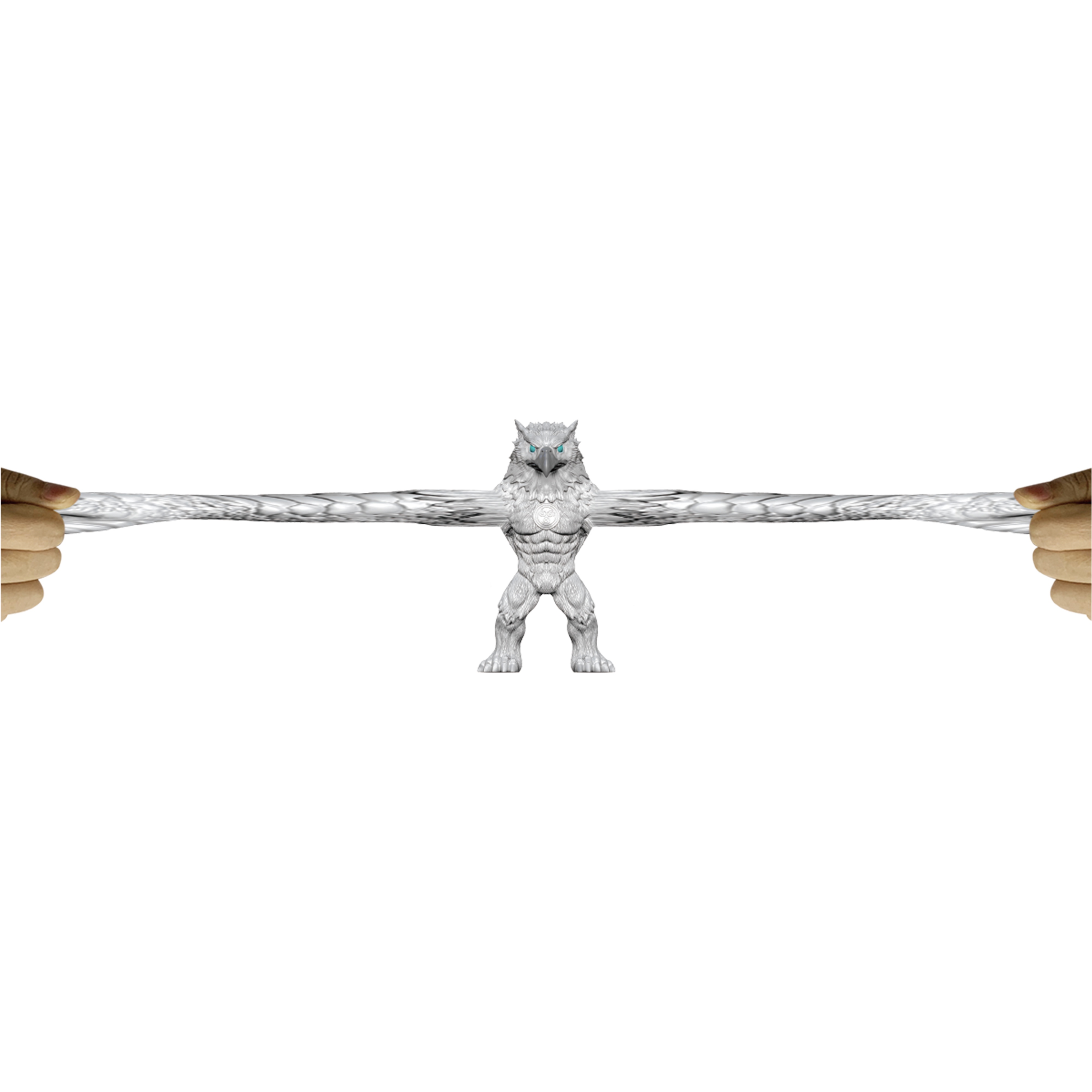 Foto 5 pulgar | Figura Estirable Ruz Flexors Elements (griffin 15cm)
