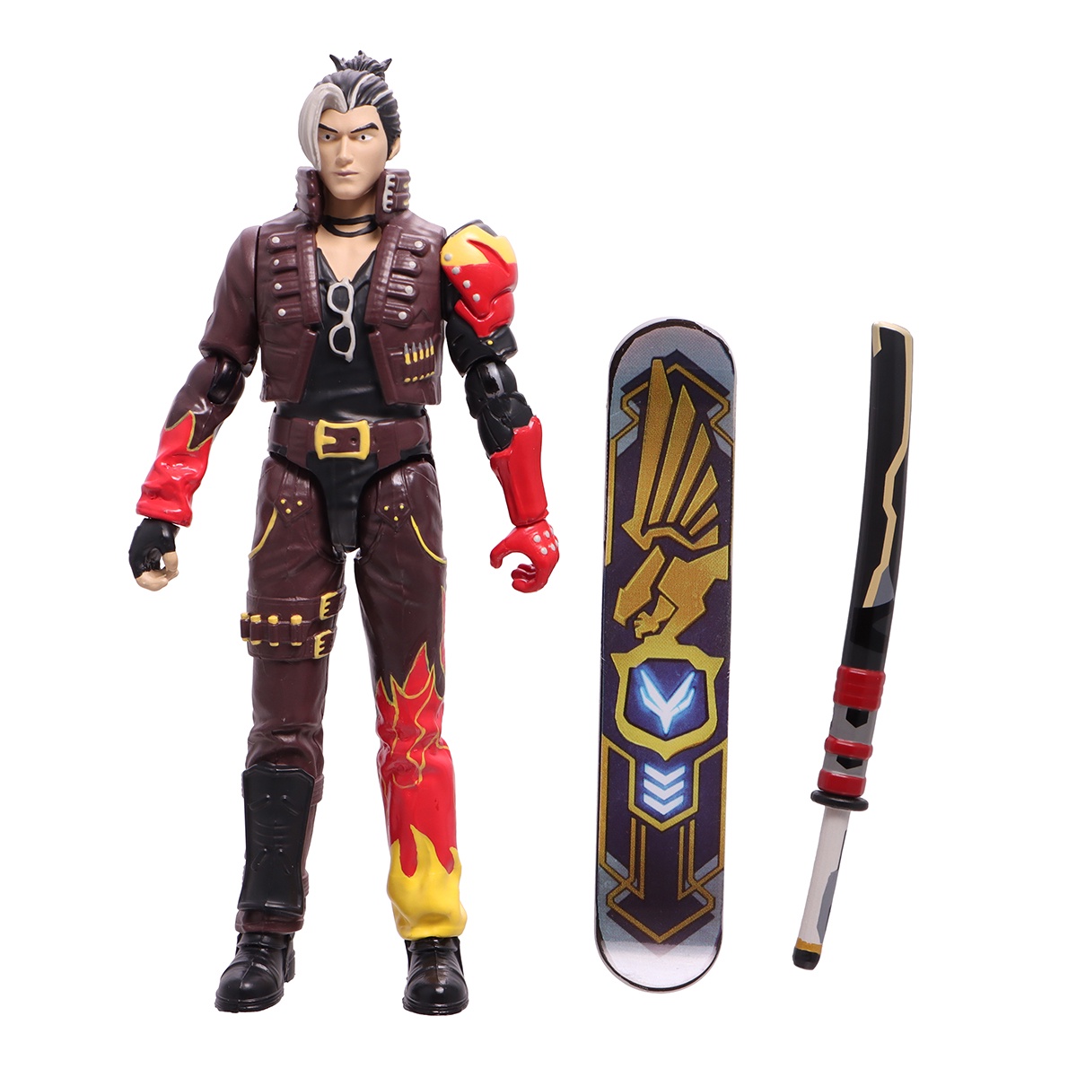 Foto 3 pulgar | Figura De Acción Ruz Free Fire (hayato 12cm)