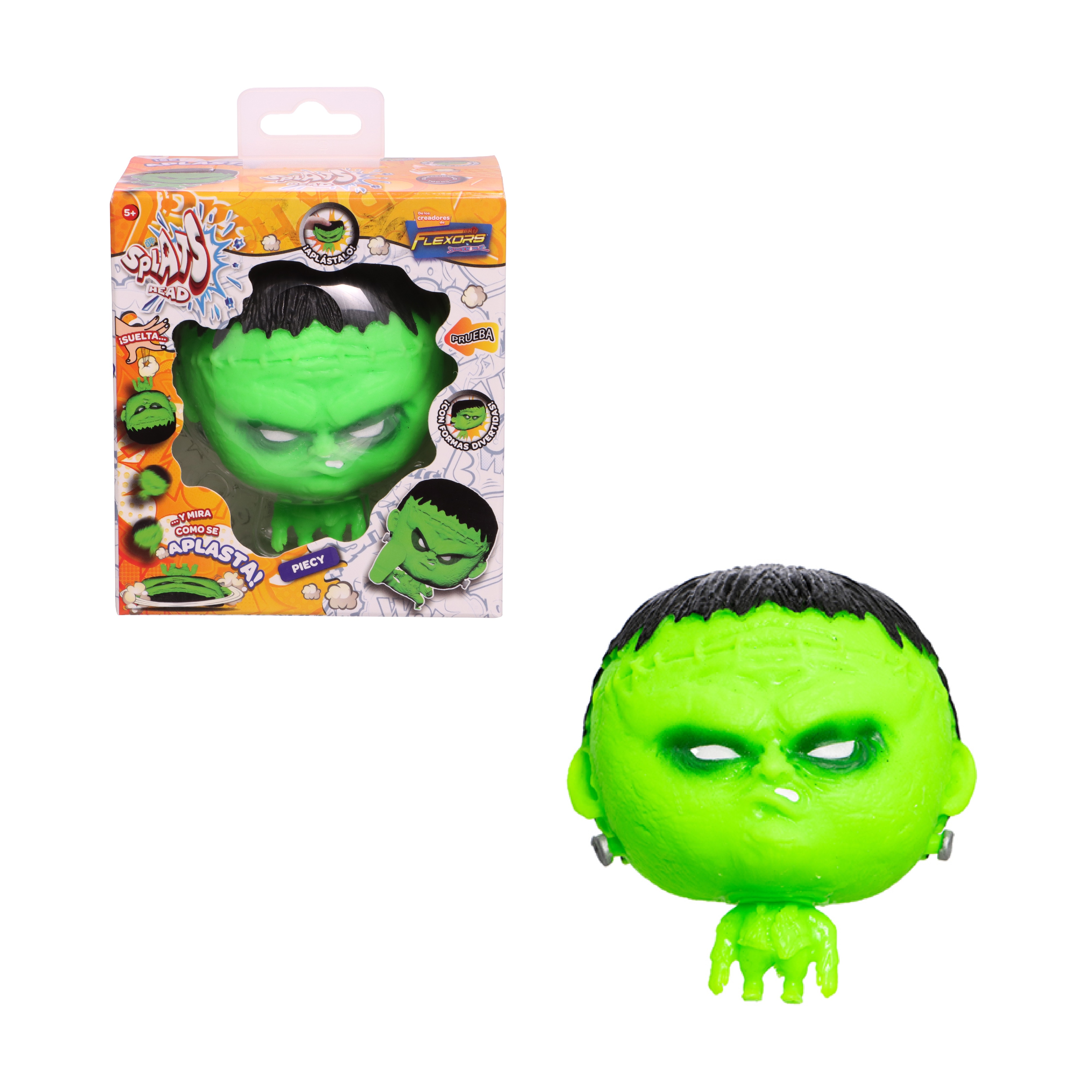 Foto 2 pulgar | Figura Estirable Ruz Flexors Splatz Heads (piecy 15cm)