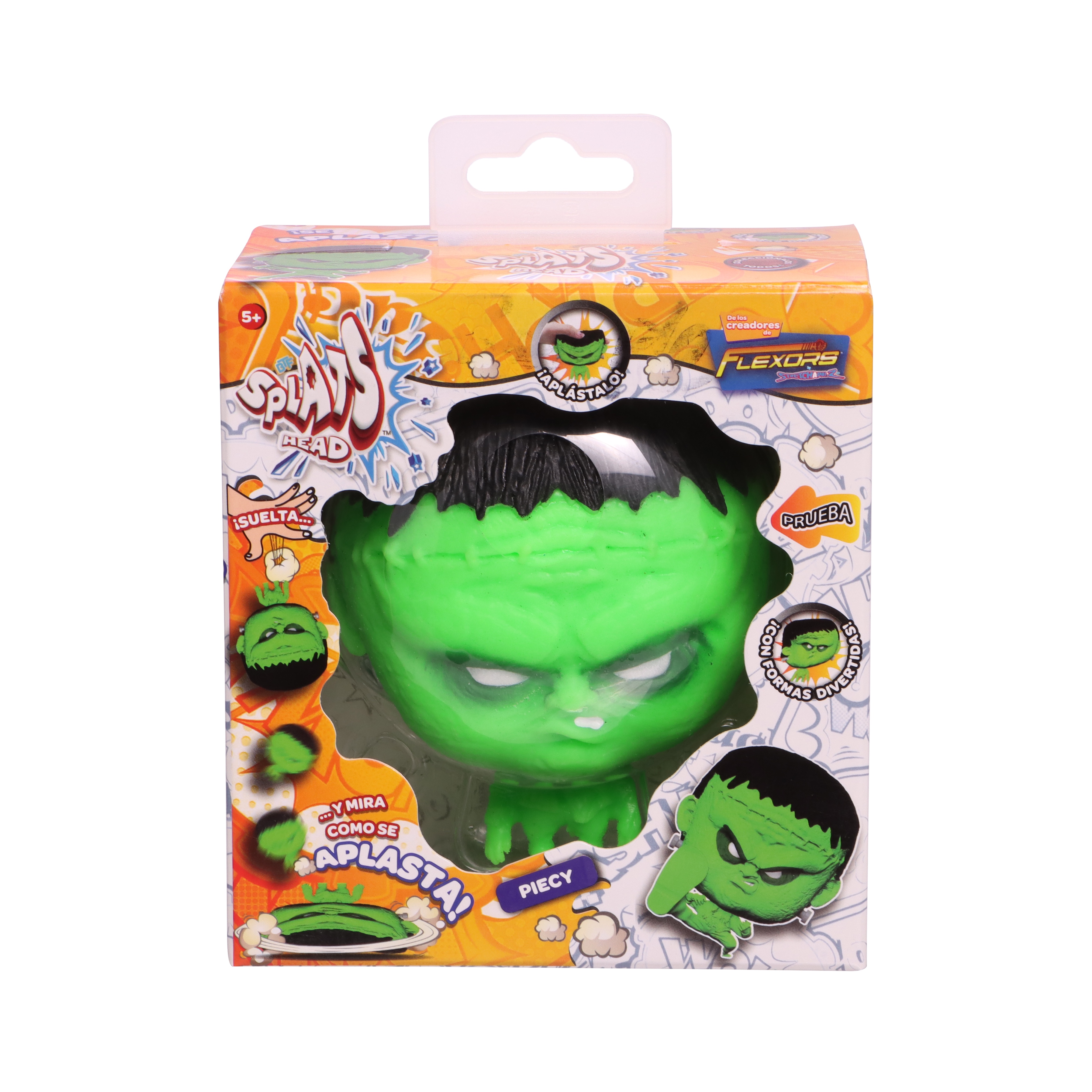 Foto 6 pulgar | Figura Estirable Ruz Flexors Splatz Heads (piecy 15cm)