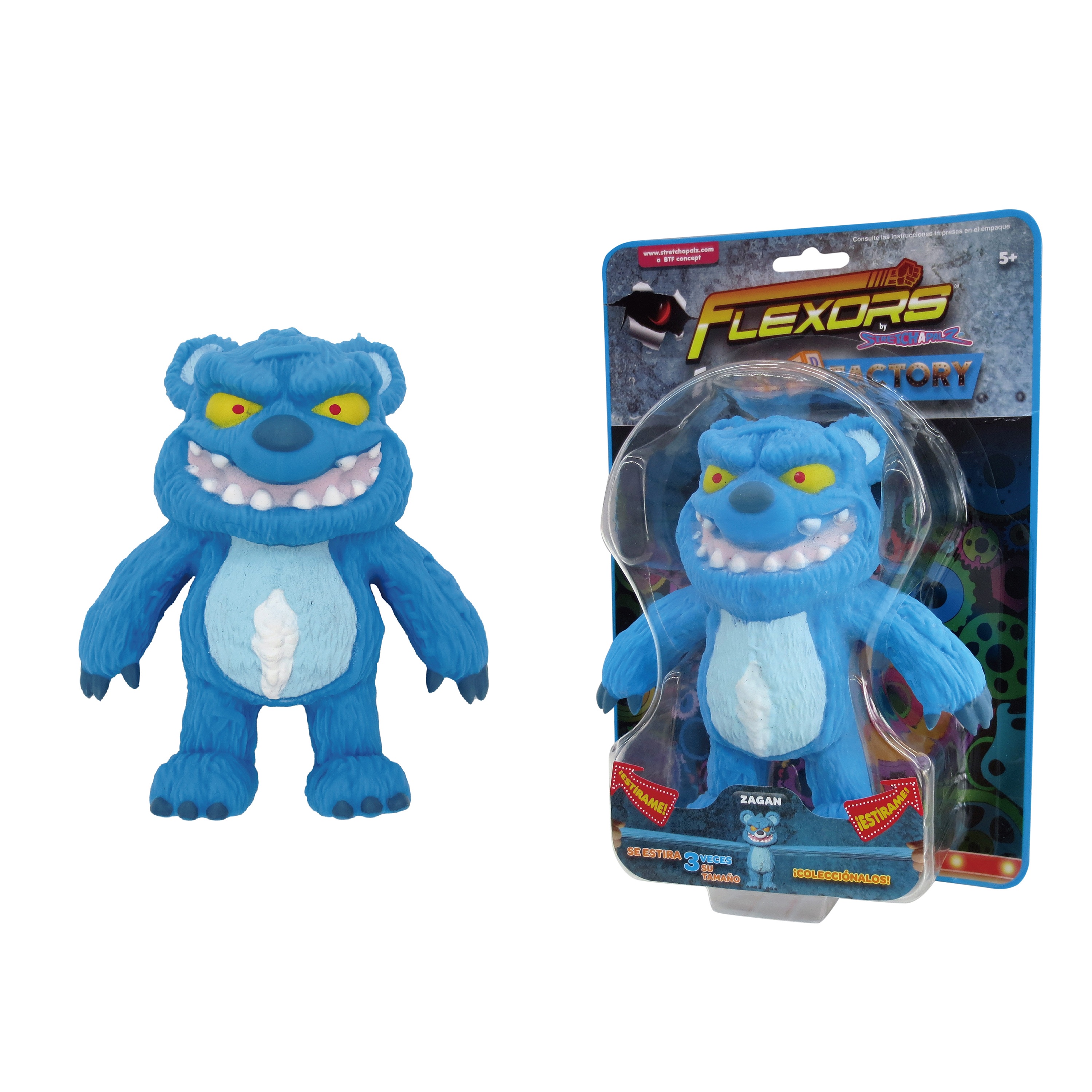 Foto 2 pulgar | Figura Estirable Ruz Flexors Evil Bears (zagan 15cm)