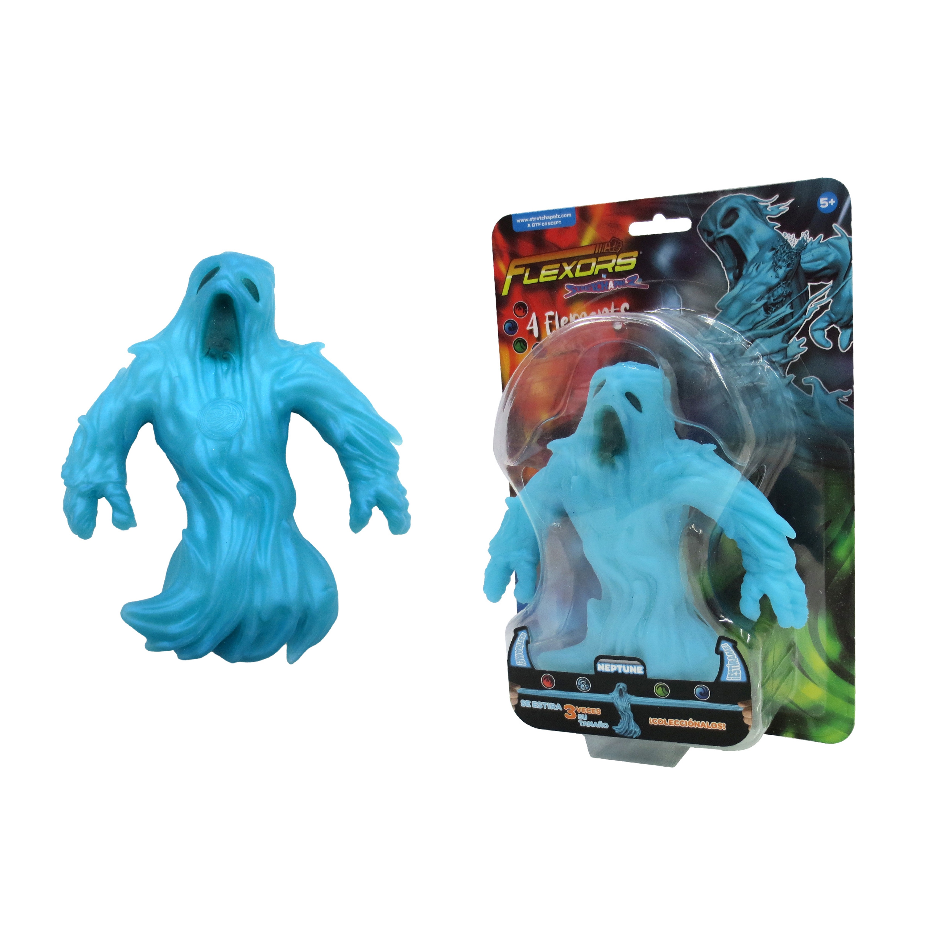 Foto 2 pulgar | Figura Estirable Ruz Flexors Elements (neptune 15cm)