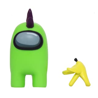 Foto 2 | Mini Figura Ruz Among Us (tripulante Verde Con Accesorios 6cm)