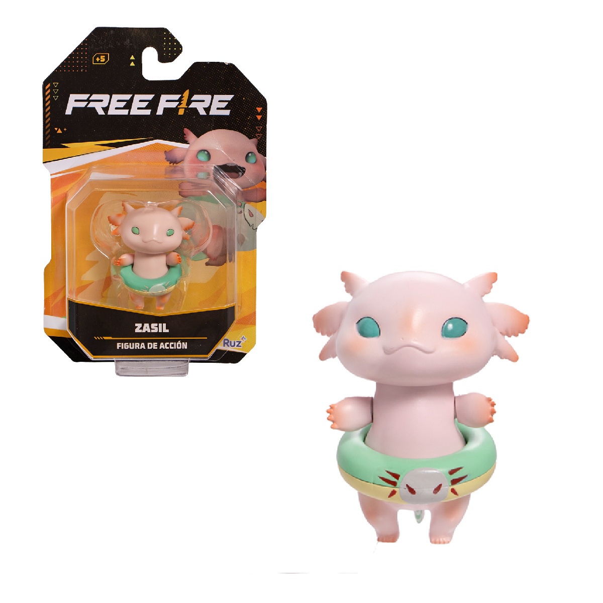 Foto 1 | Mini Figuras De Acción Ruz Free Fire Mascotas (zasyl 7cm)