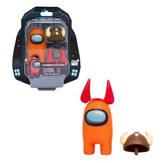 Foto 1 | Mini Figura Ruz Among Us (tripulante Naranja Con Accesorios 6cm)