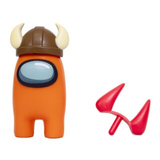 Foto 2 | Mini Figura Ruz Among Us (tripulante Naranja Con Accesorios 6cm)